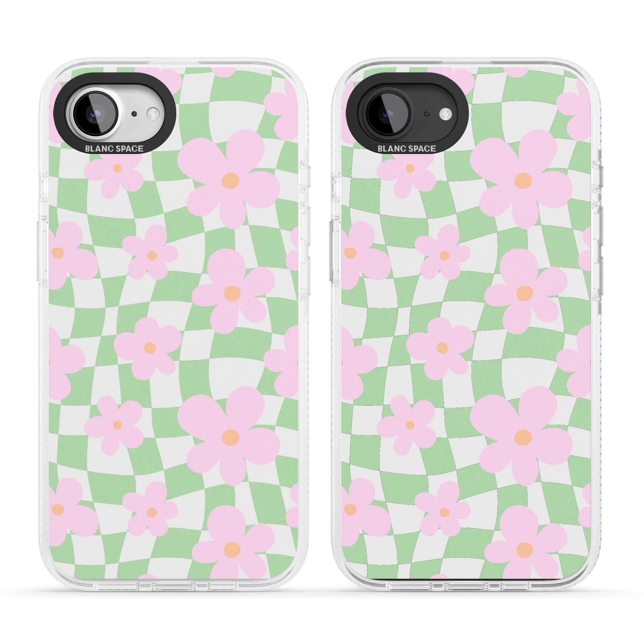 Spring Picnic iPhone 16e Clear Case Impact Air - Blanc Space