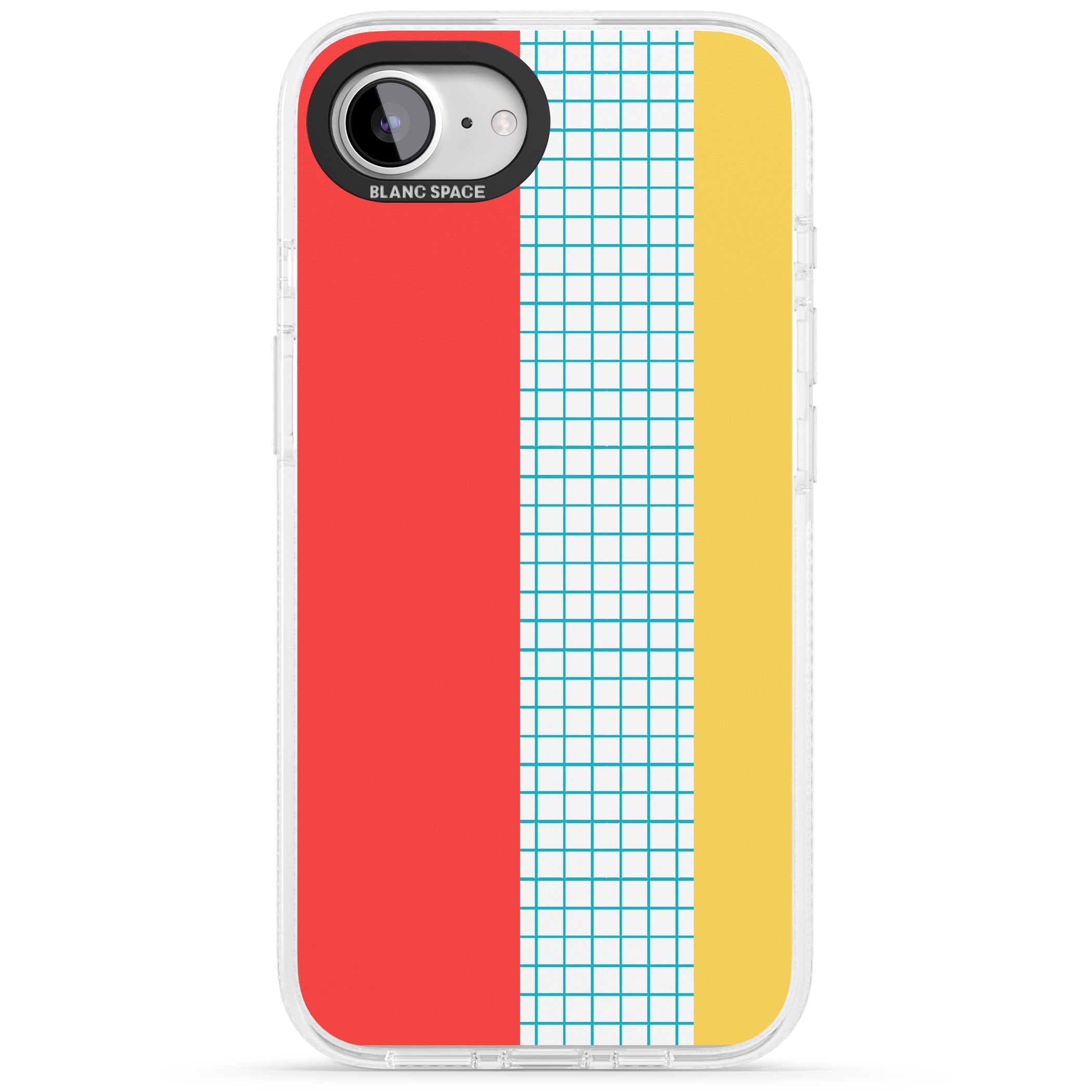 Abstract Grid Red, Blue, Yellow
