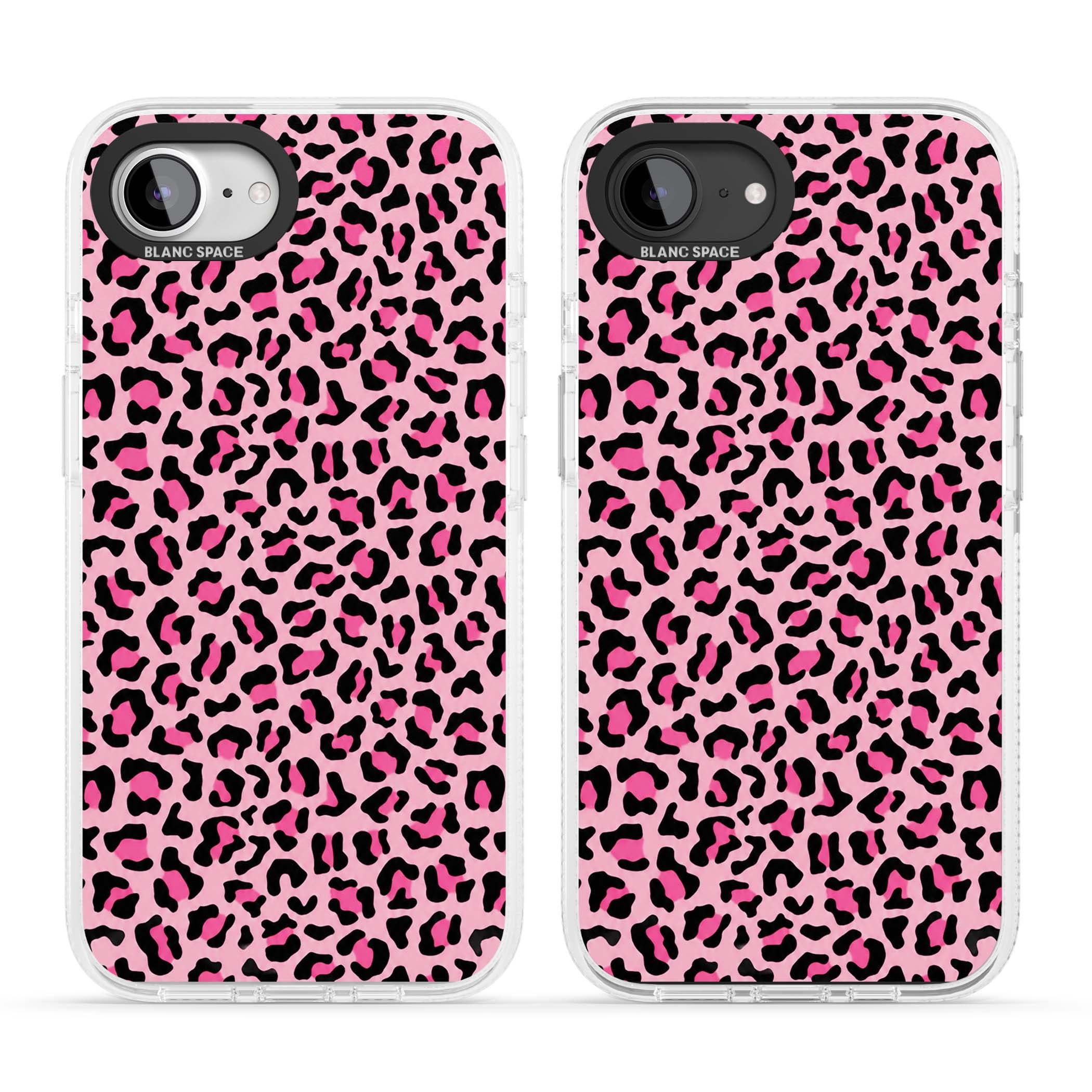 Pink Leopard baddie iPhone case | Clear Case Impact Air case for iPhone 16e, iPhone 17e