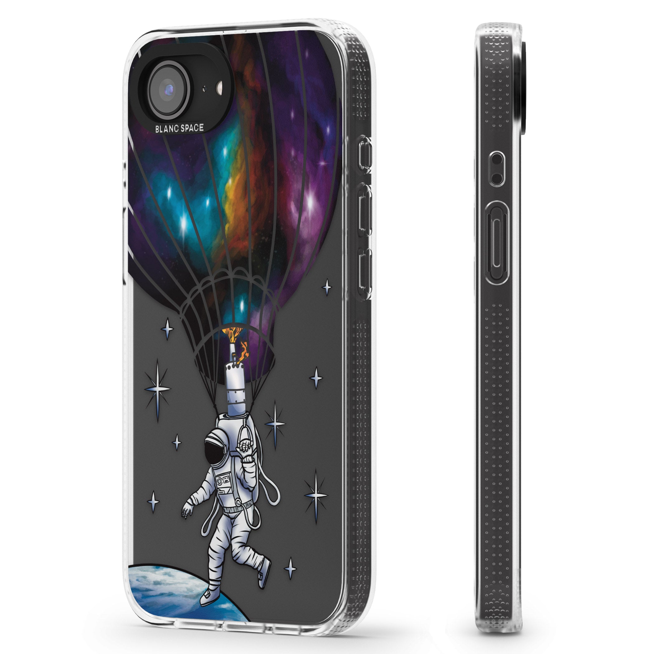 Solo Odyssey iPhone 16e Clear Case Impact Air - Blanc Space
