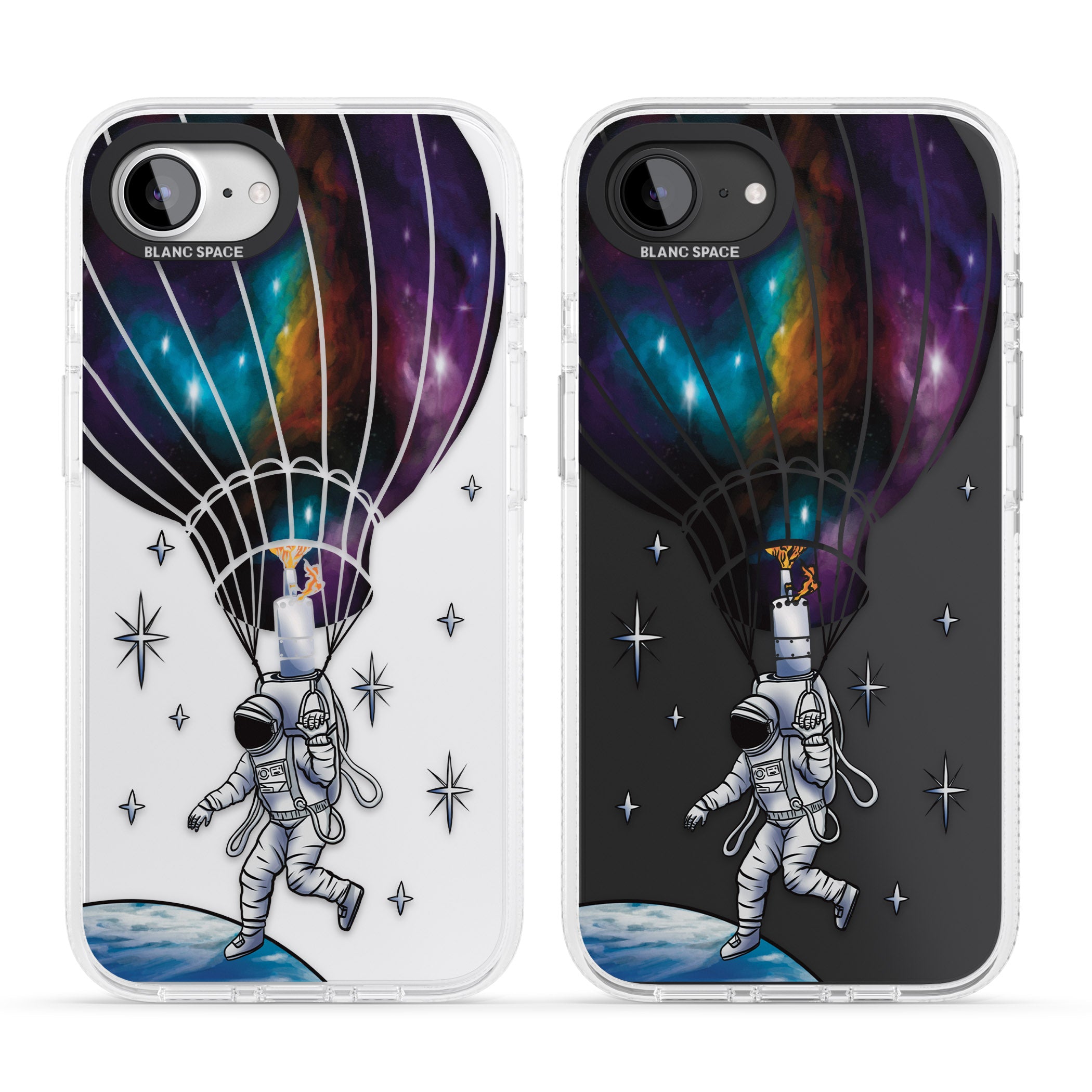 Solo Odyssey iPhone 16e Clear Case Impact Air - Blanc Space