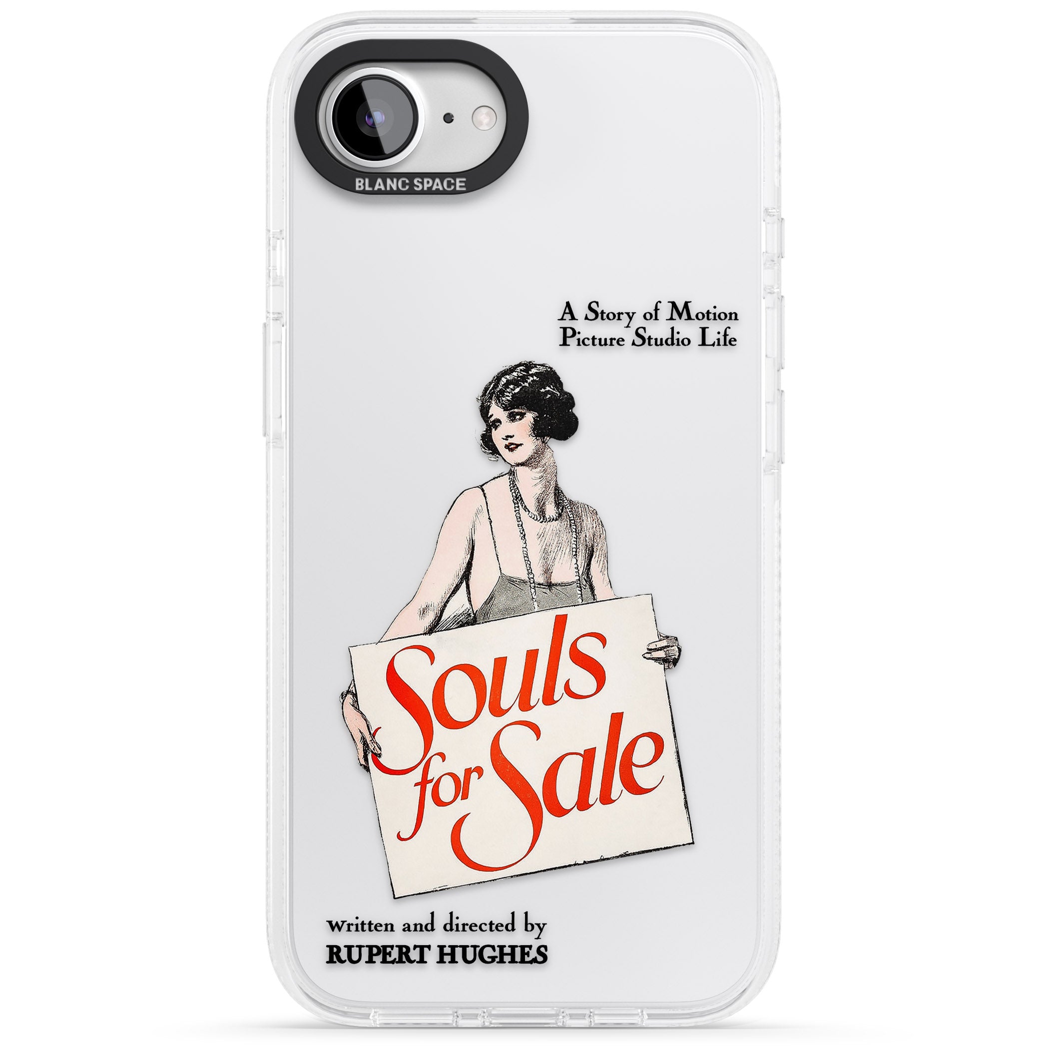 Souls for Sale Poster iPhone 16e Clear Case Impact Air - Blanc Space