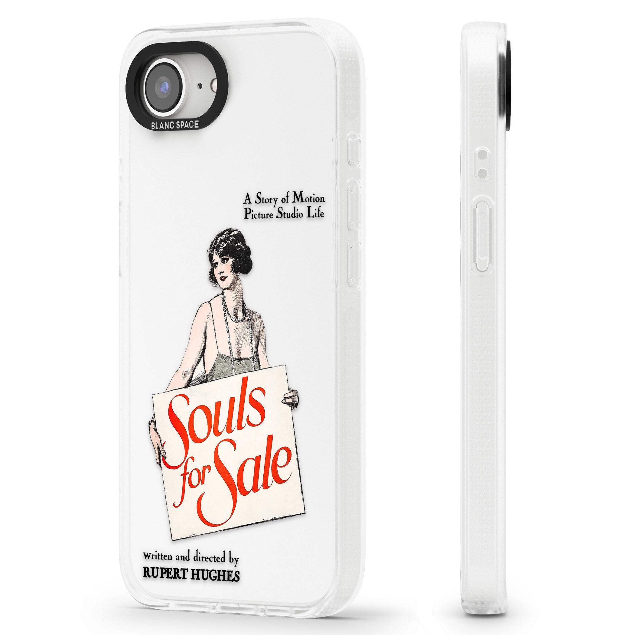 Souls for Sale Poster iPhone 16e Clear Case Impact Air - Blanc Space