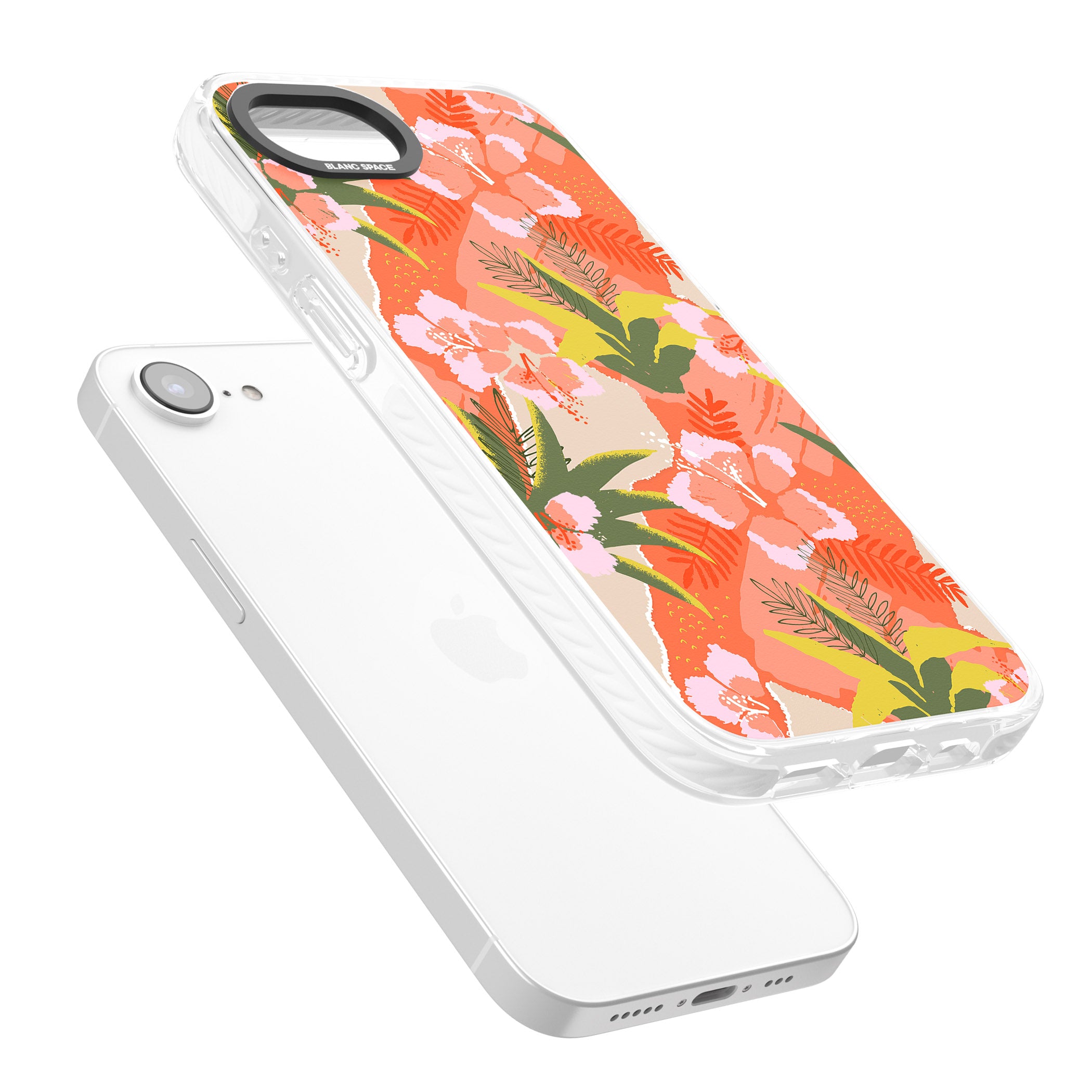 Hawaiian Flowers Abstract Pattern