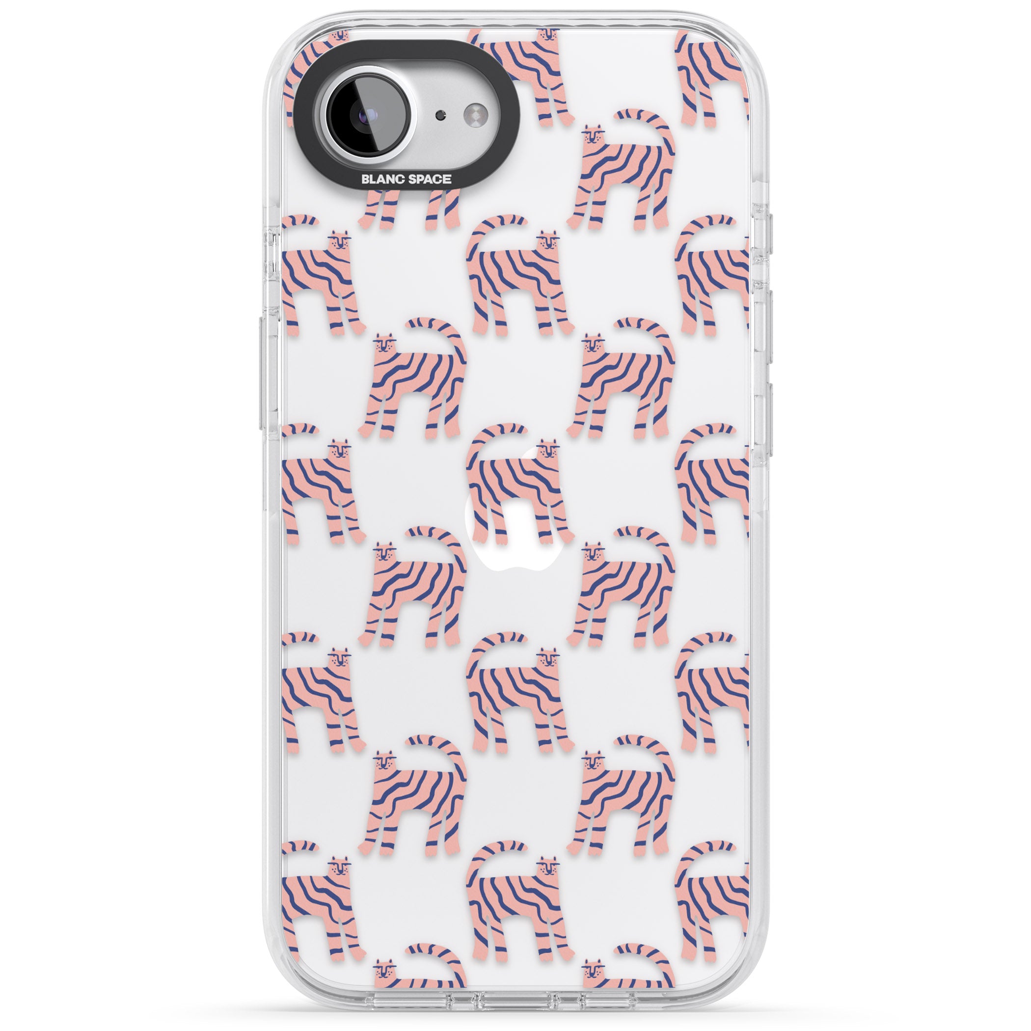 Pink And Blue Cat Pattern