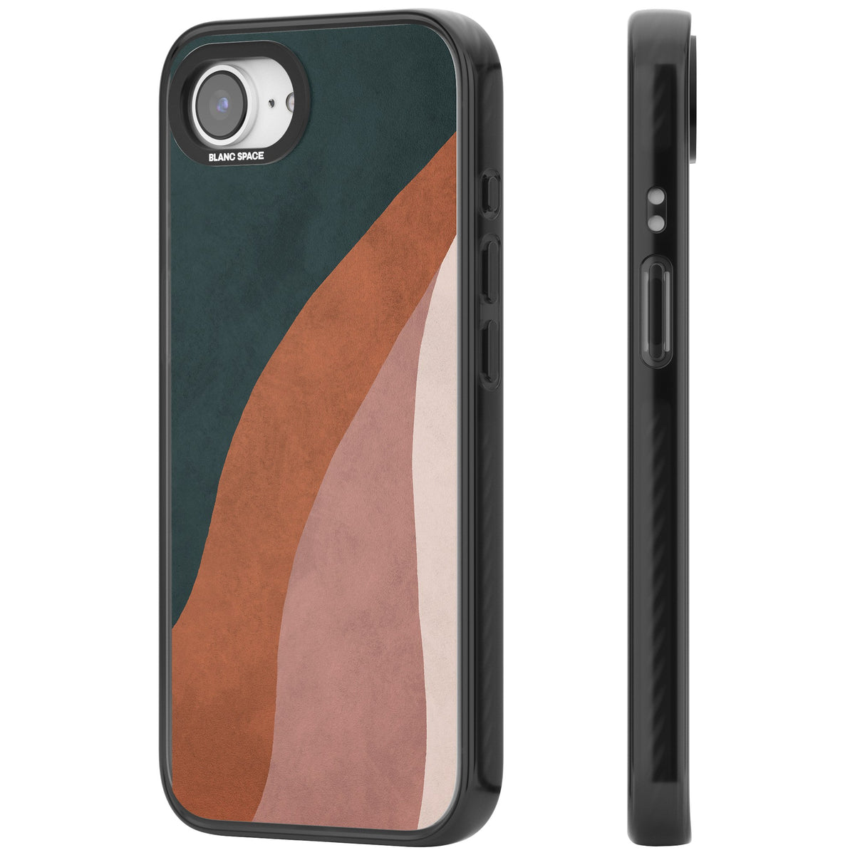 Earthwave Abstract iPhone 16e / iPhone 17e Impact Black Phone Case side