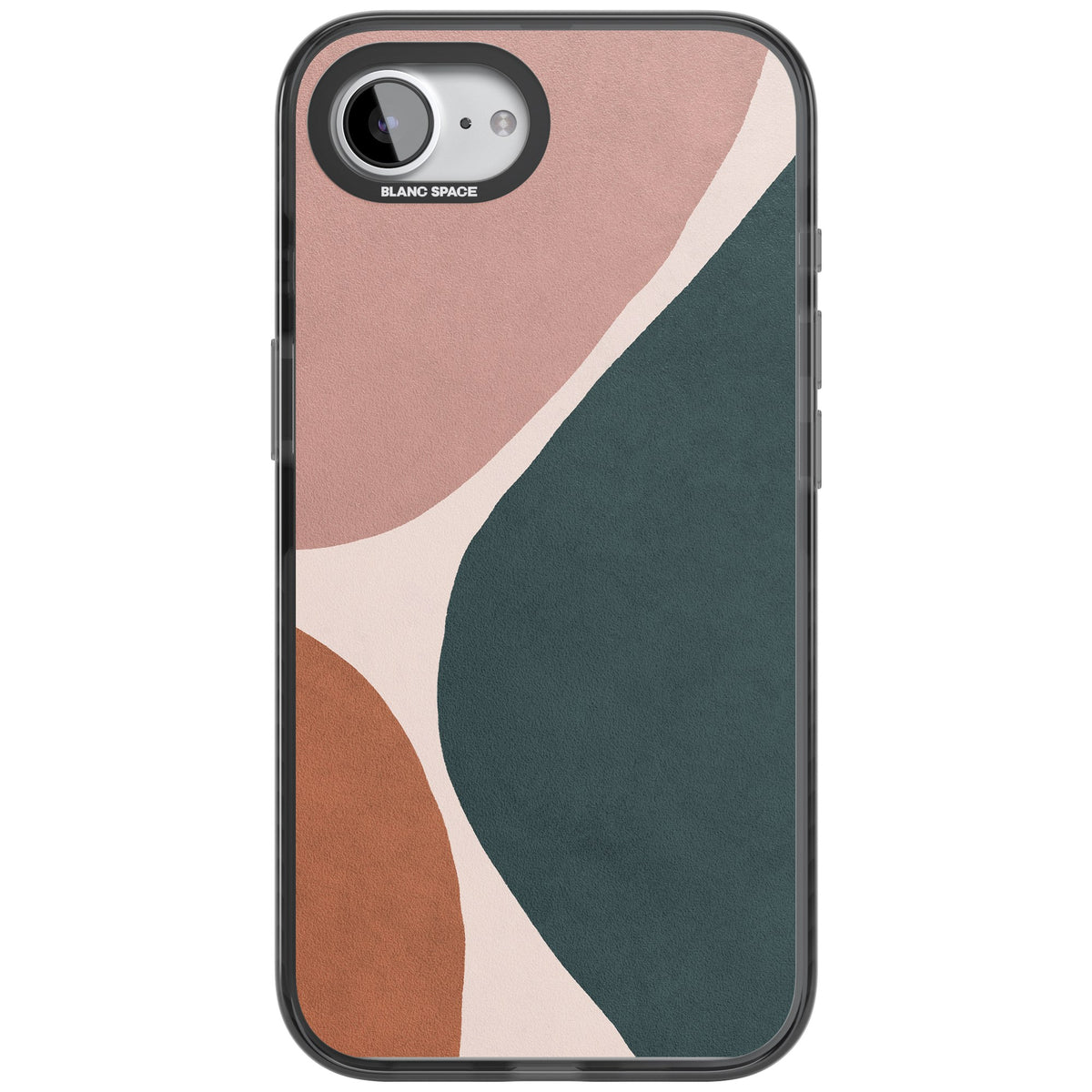 Lush Abstract iPhone 16e / iPhone 17e Impact Black Phone Case front