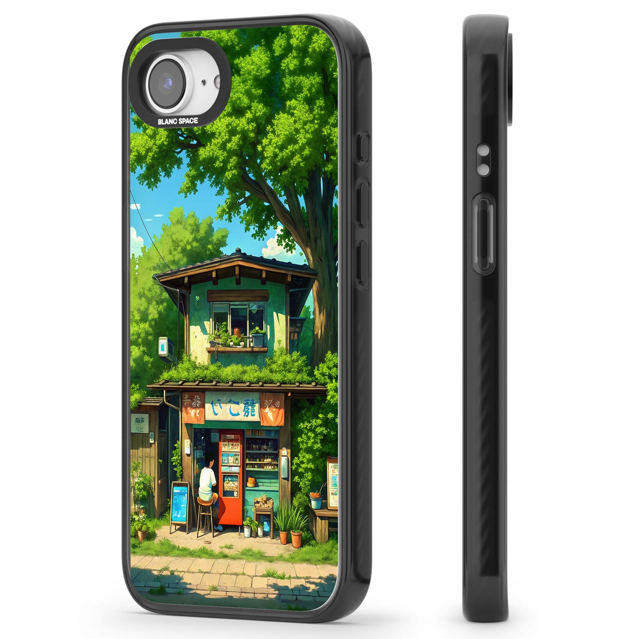 Countryside Kiosk for her iPhone case | Black Impact case for iPhone 16e, iPhone 17e