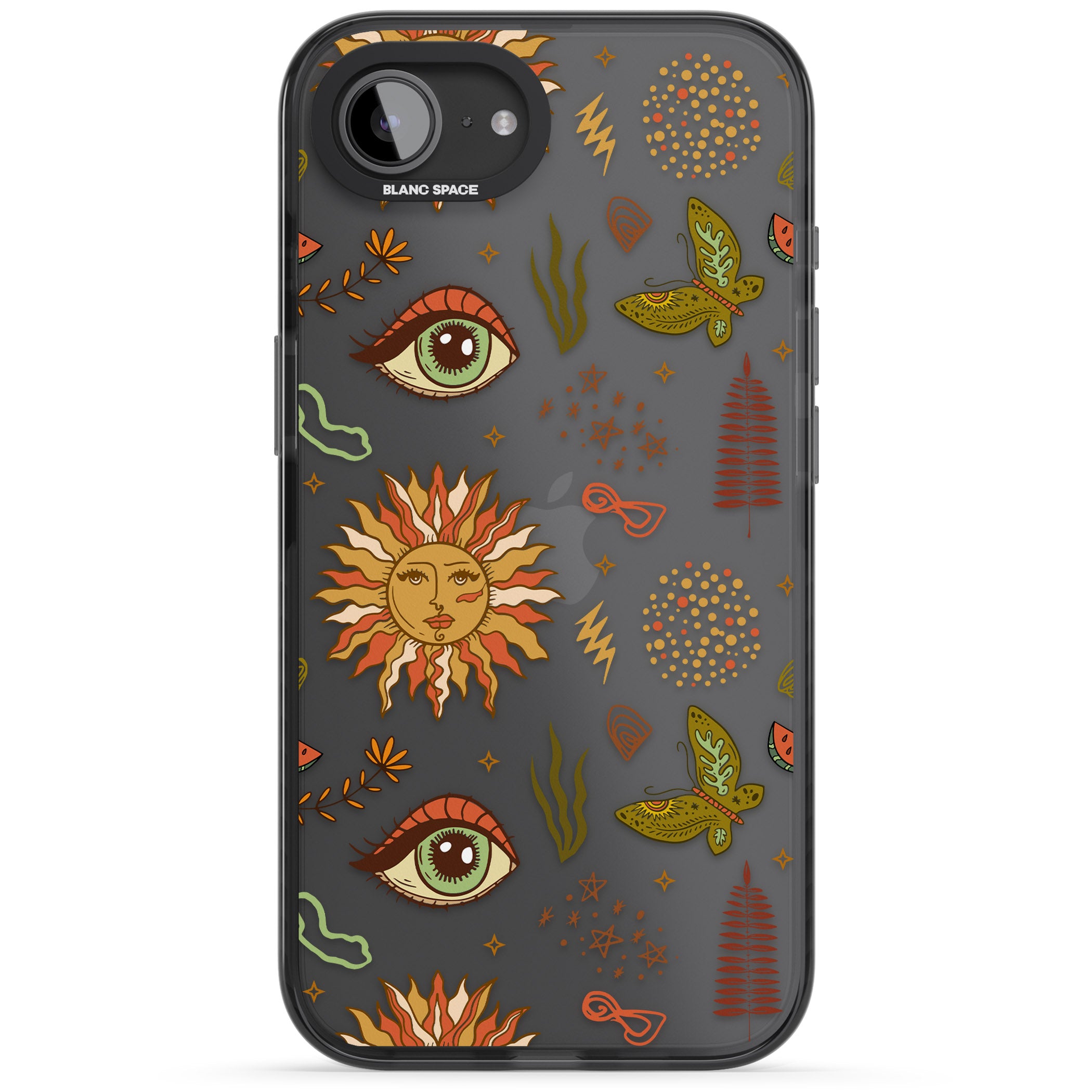 Boho Celestial Sun & Eye Pattern