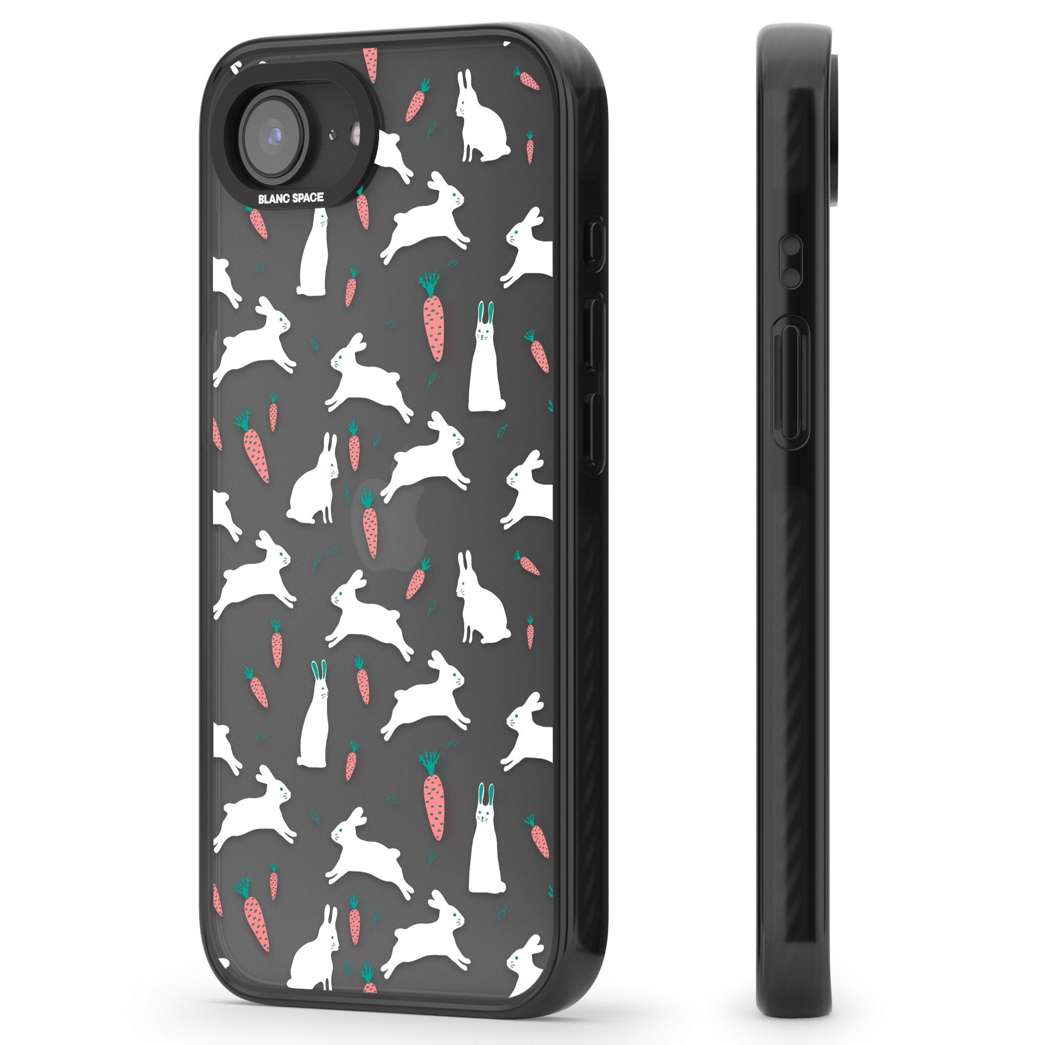 White Bunnies And Carrots