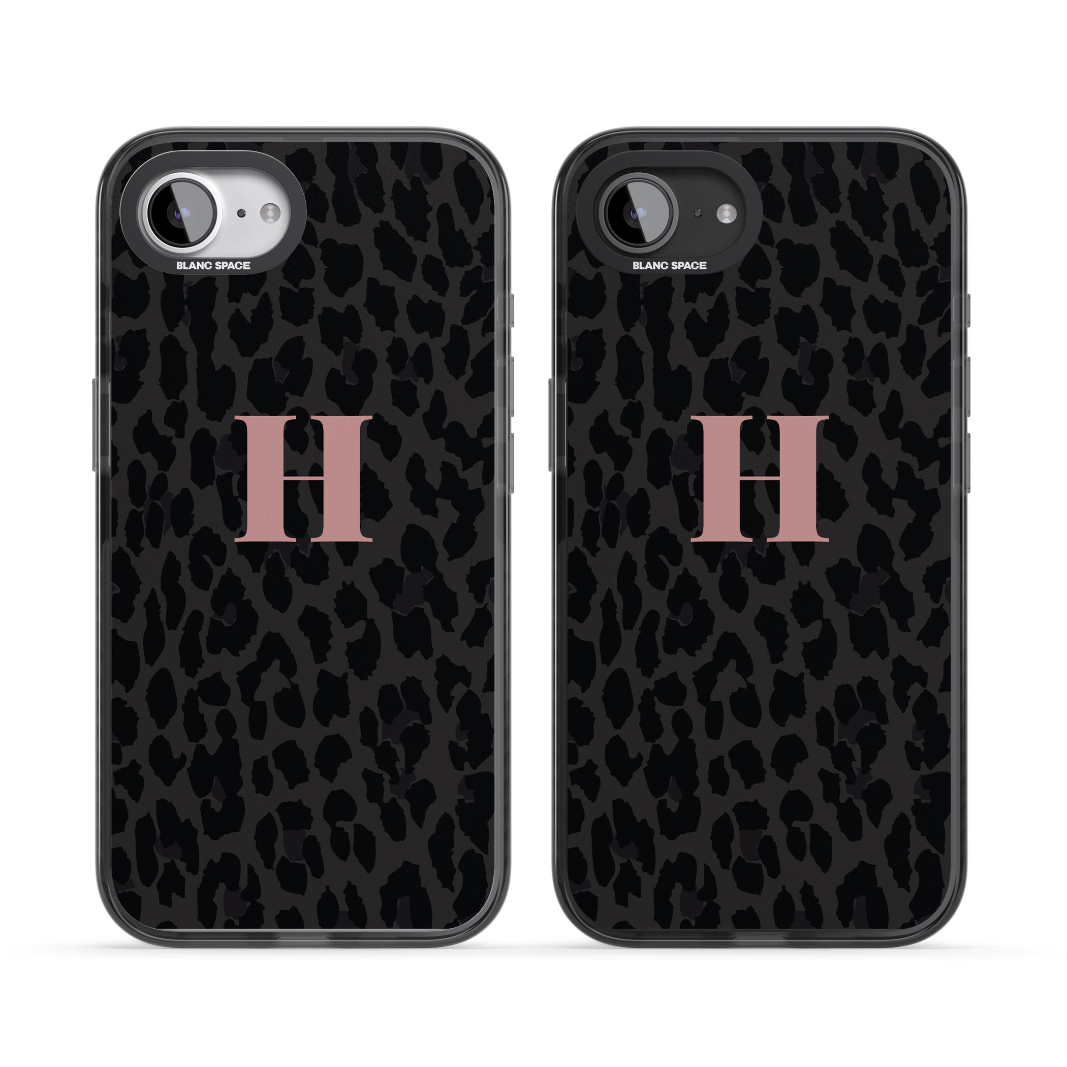 Personalised Pink Leopard Monogram