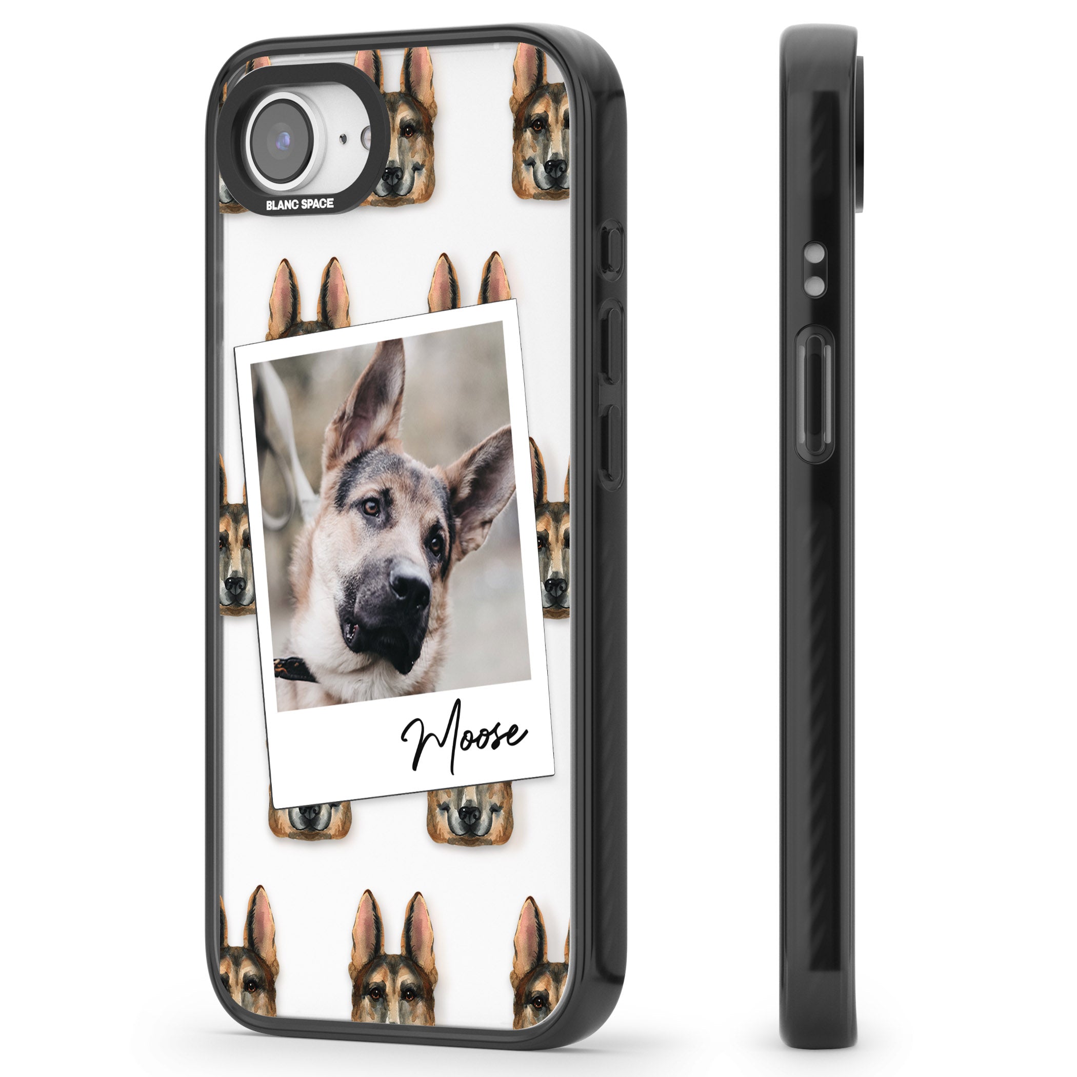 Personalised German Shepherd Instant Camera Photo