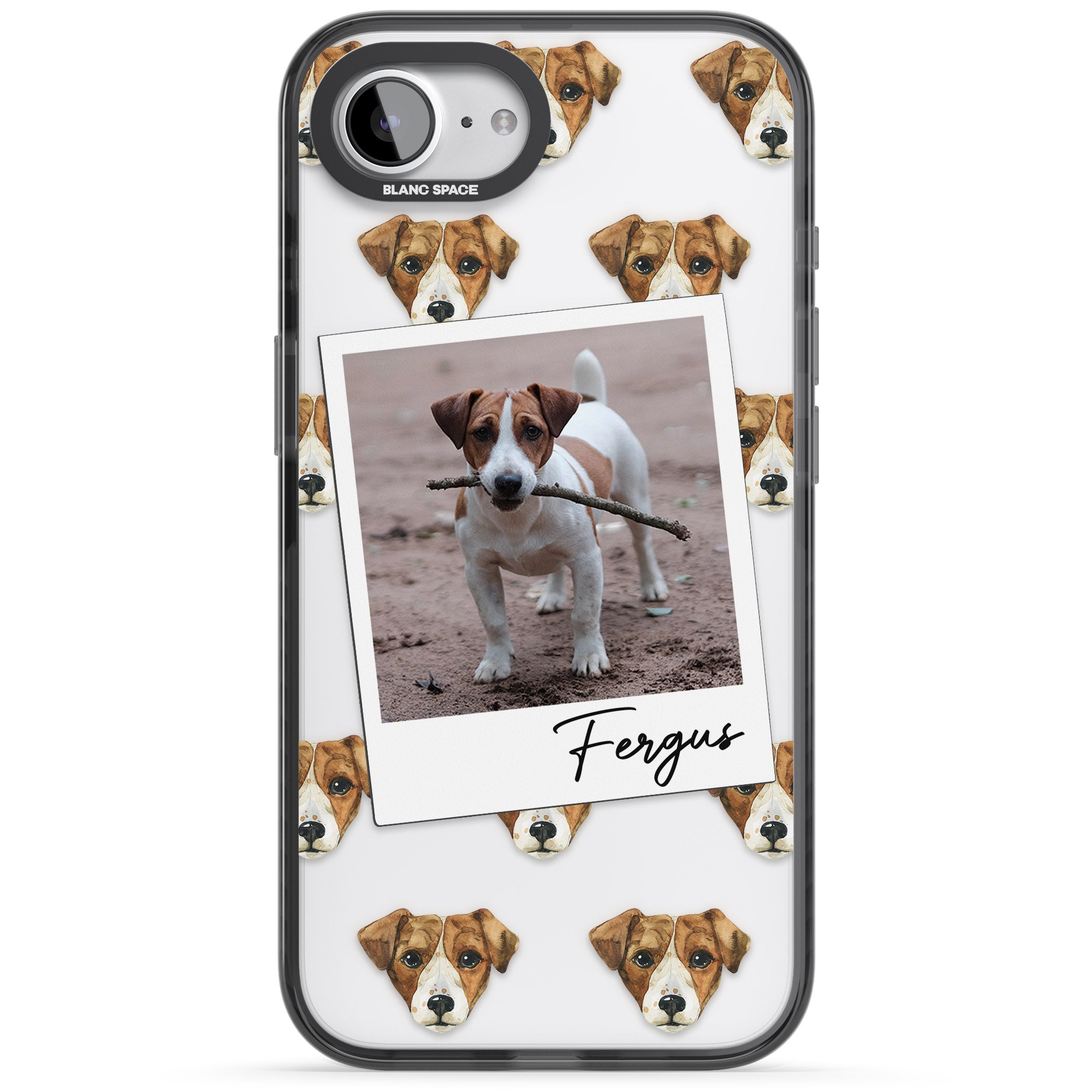 Personalised Jack Russell Instant Camera Photo