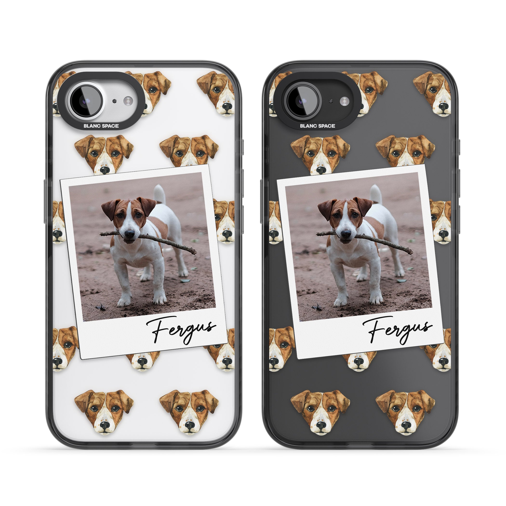 Personalised Jack Russell Instant Camera Photo