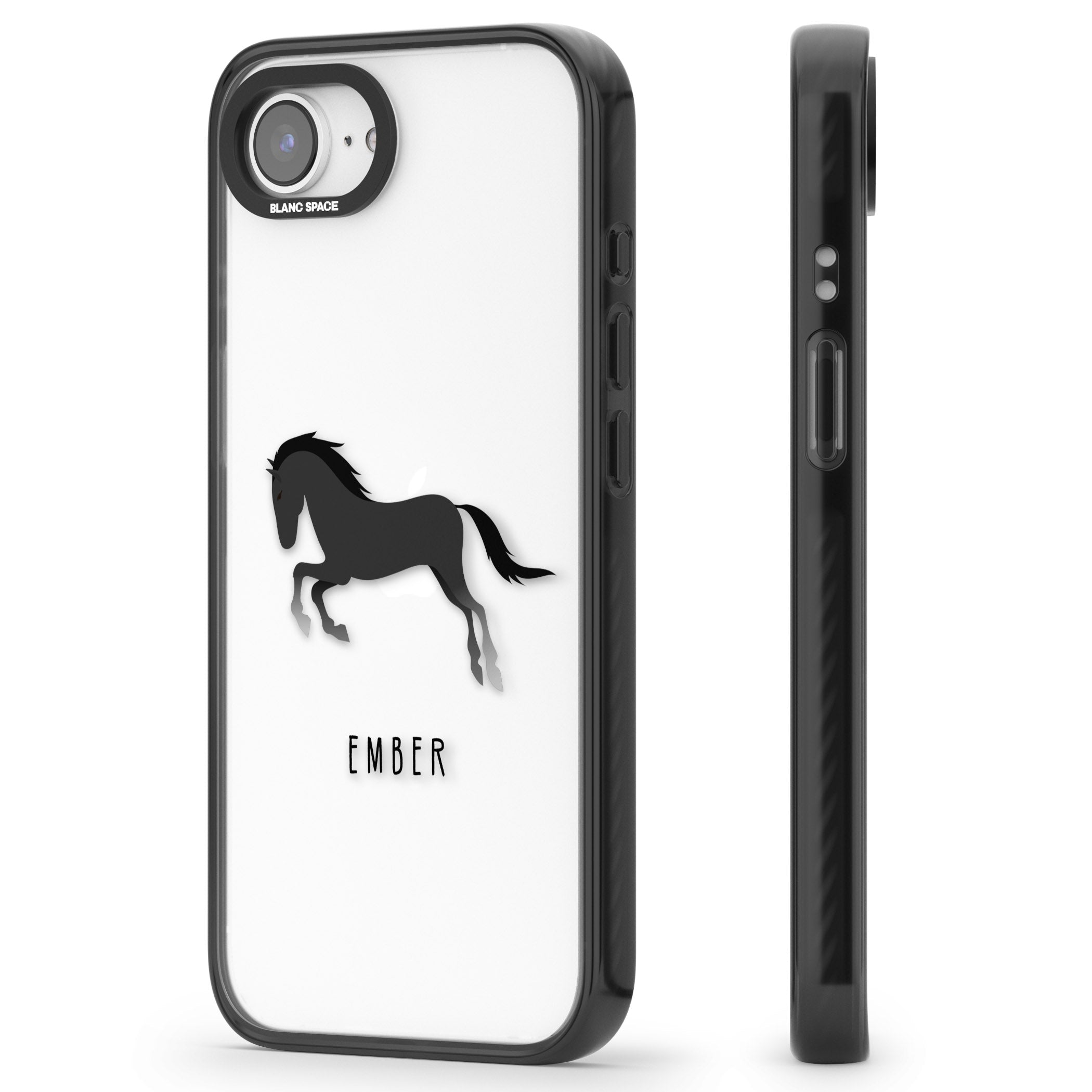Personalised Black Horse