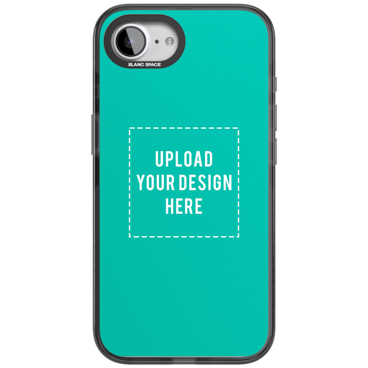 Personalised Your Own Design iPhone 16e / iPhone 17e Impact Black Phone Case front