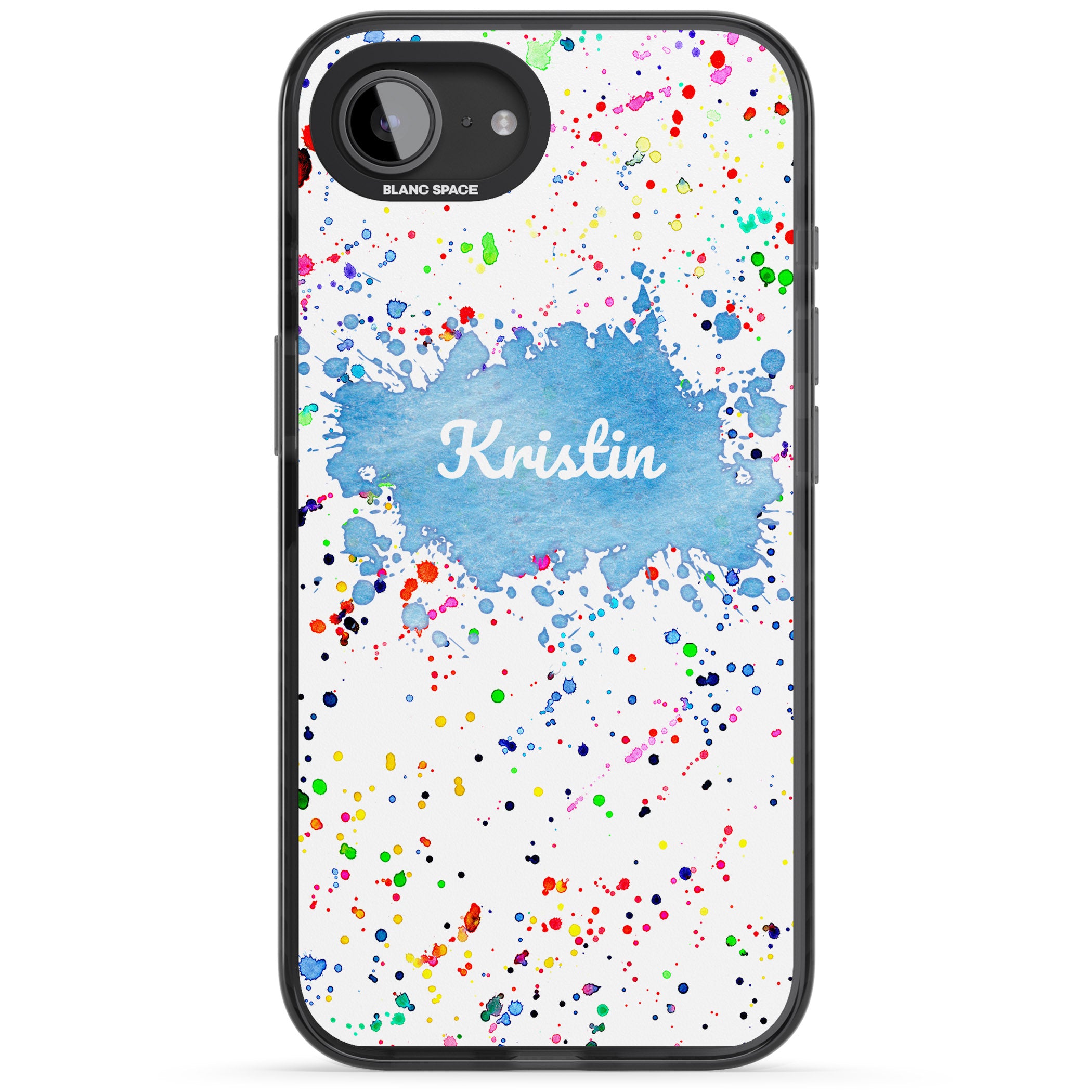 Personalised Rainbow Splatter Name