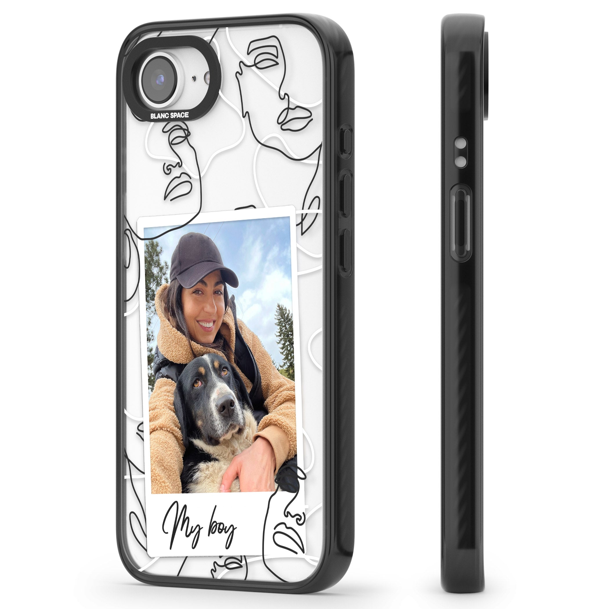 Personalised Abstract Faces Instant Photo