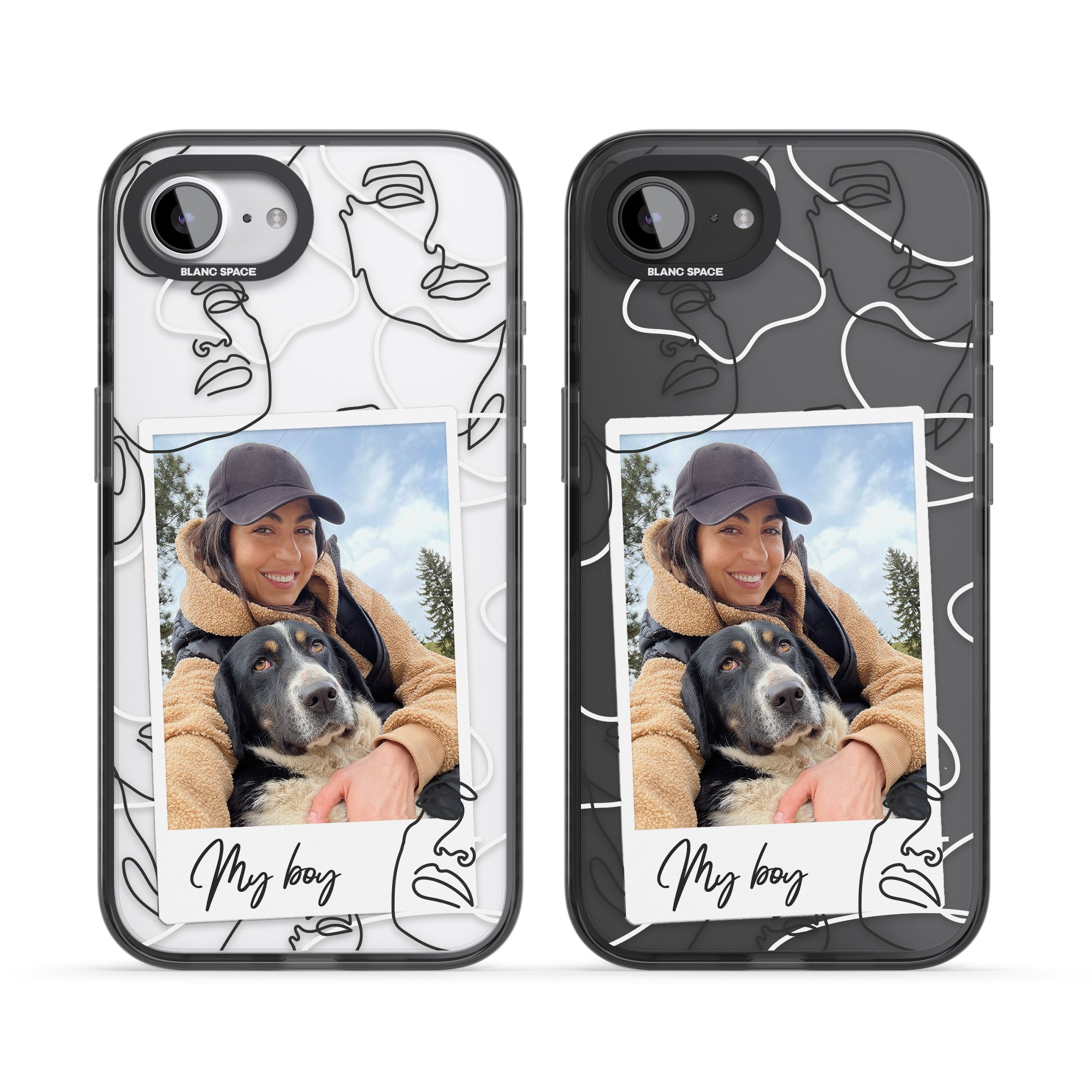 Personalised Abstract Faces Instant Photo