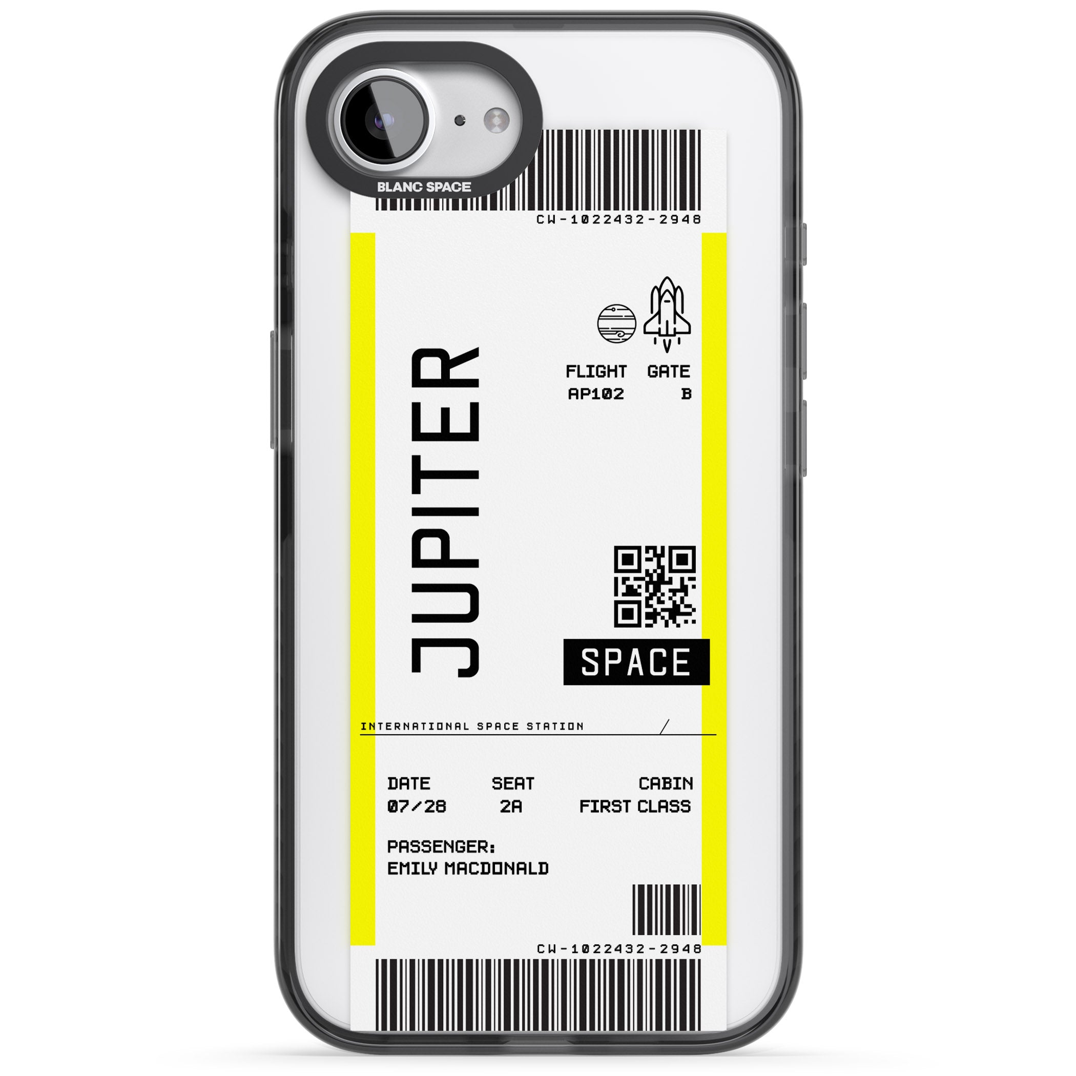 Personalised Jupiter Travel Ticket