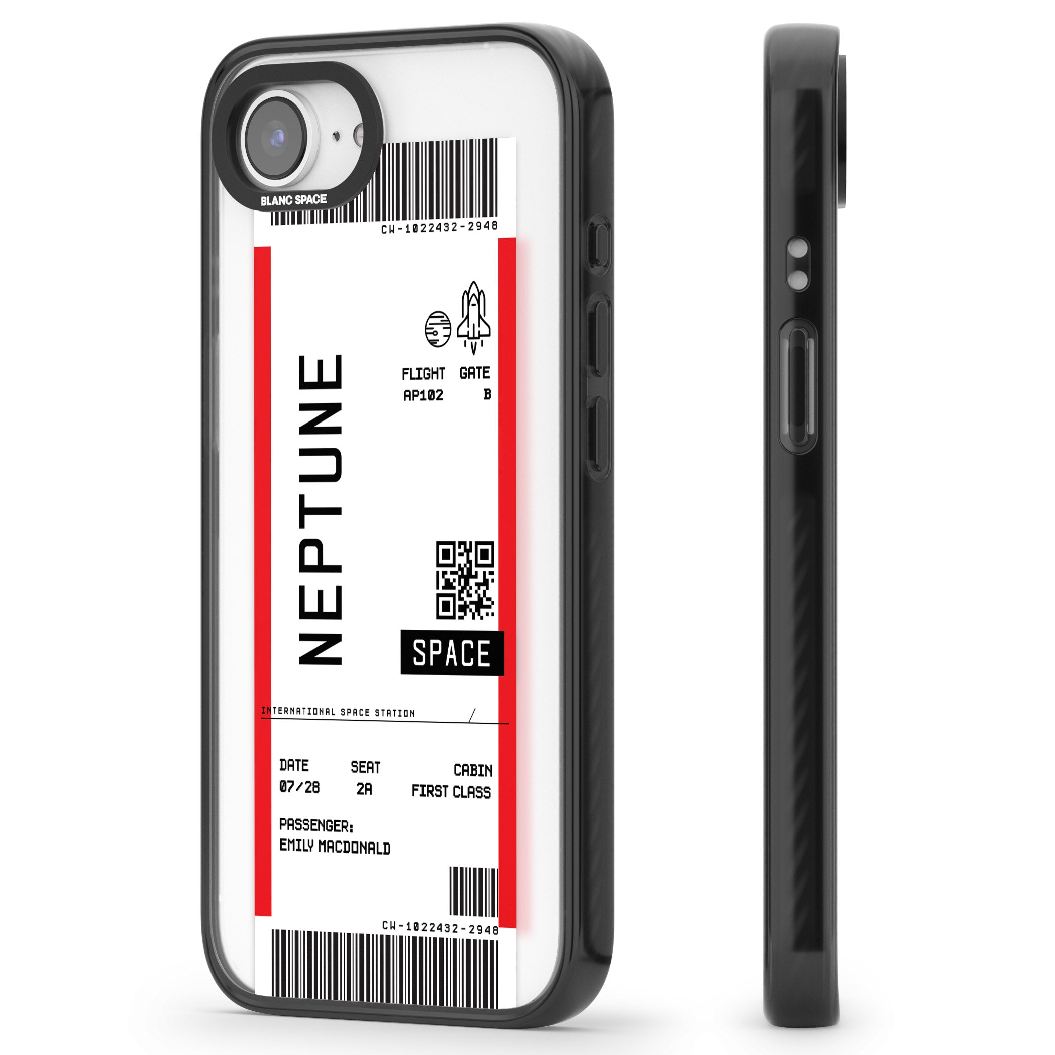 Personalised Neptune Travel Ticket