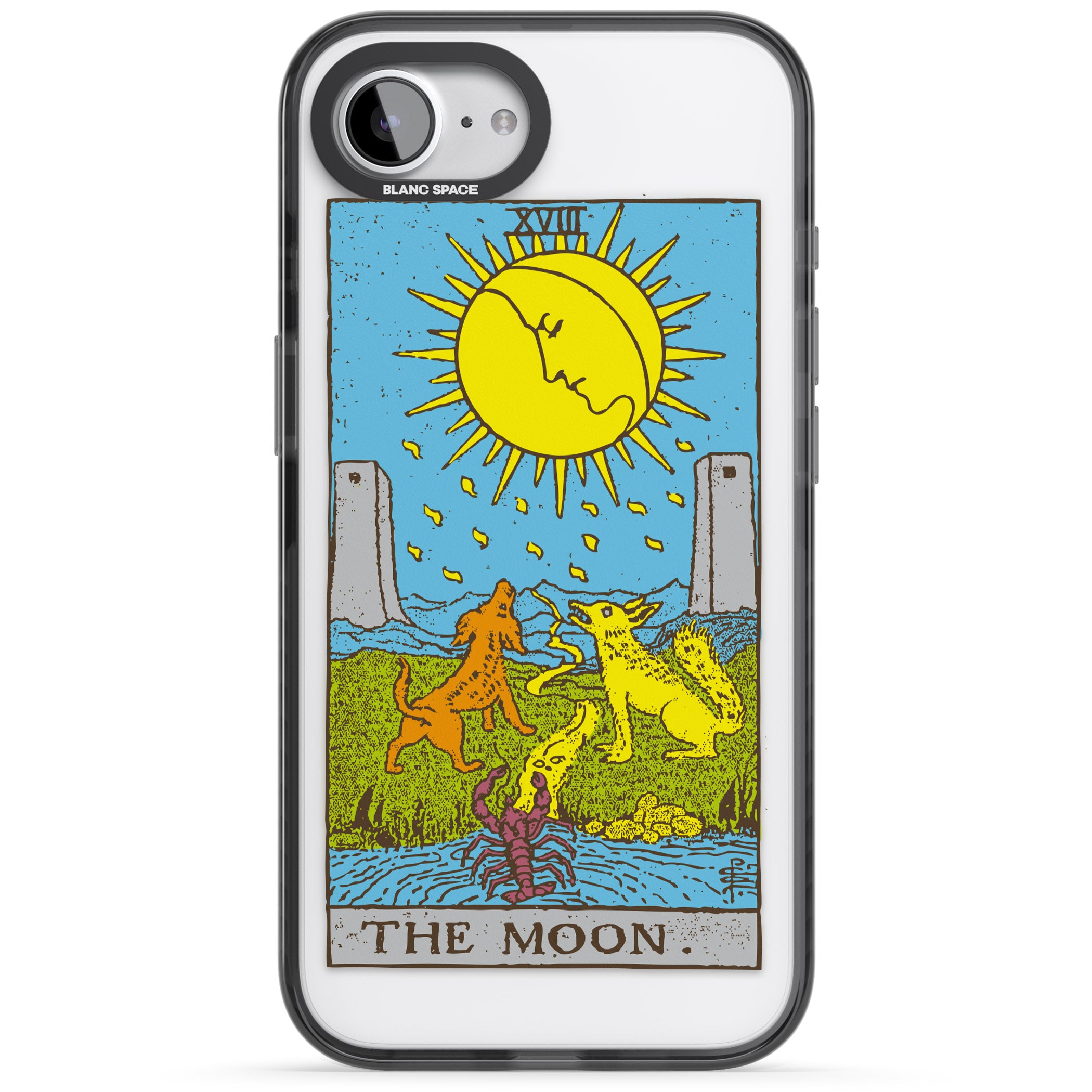 Personalised The Moon Tarot Card (Color)