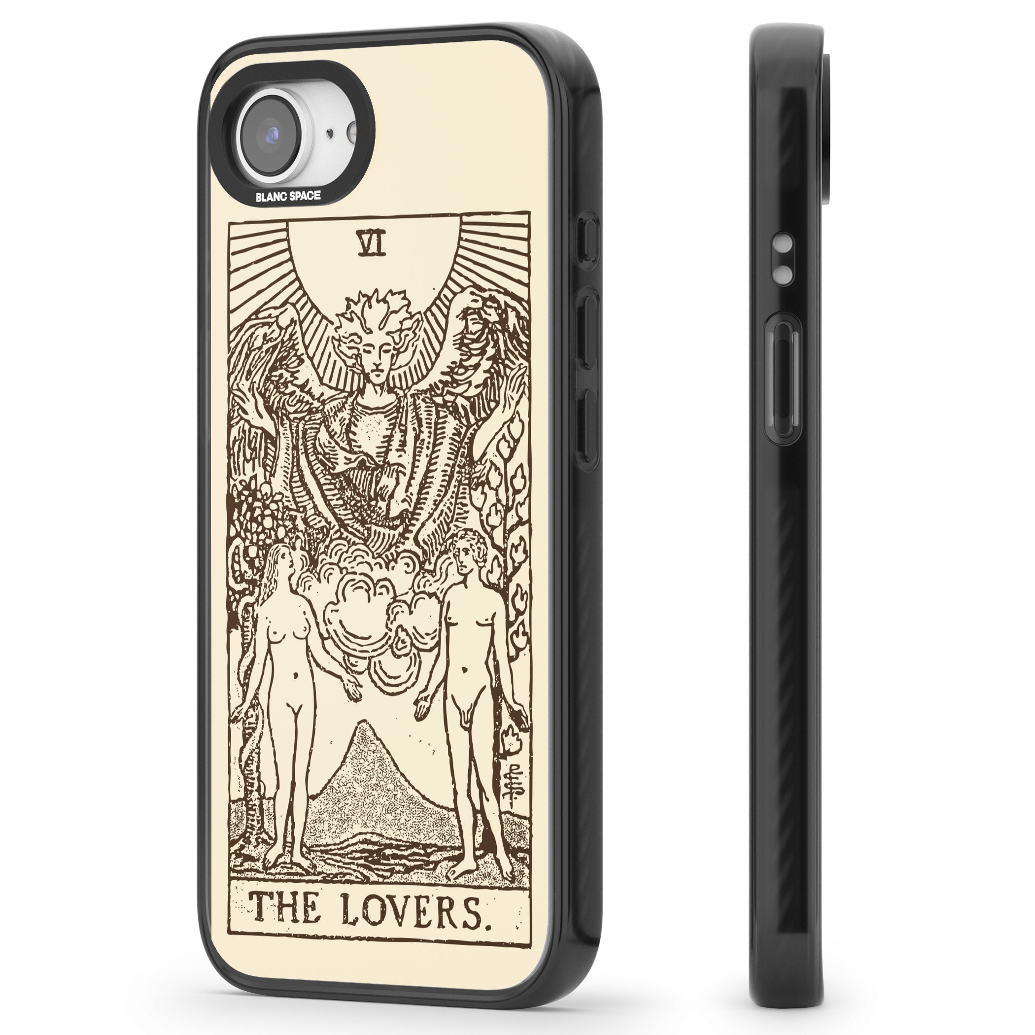 Personalised The Lovers Tarot Card (Cream)