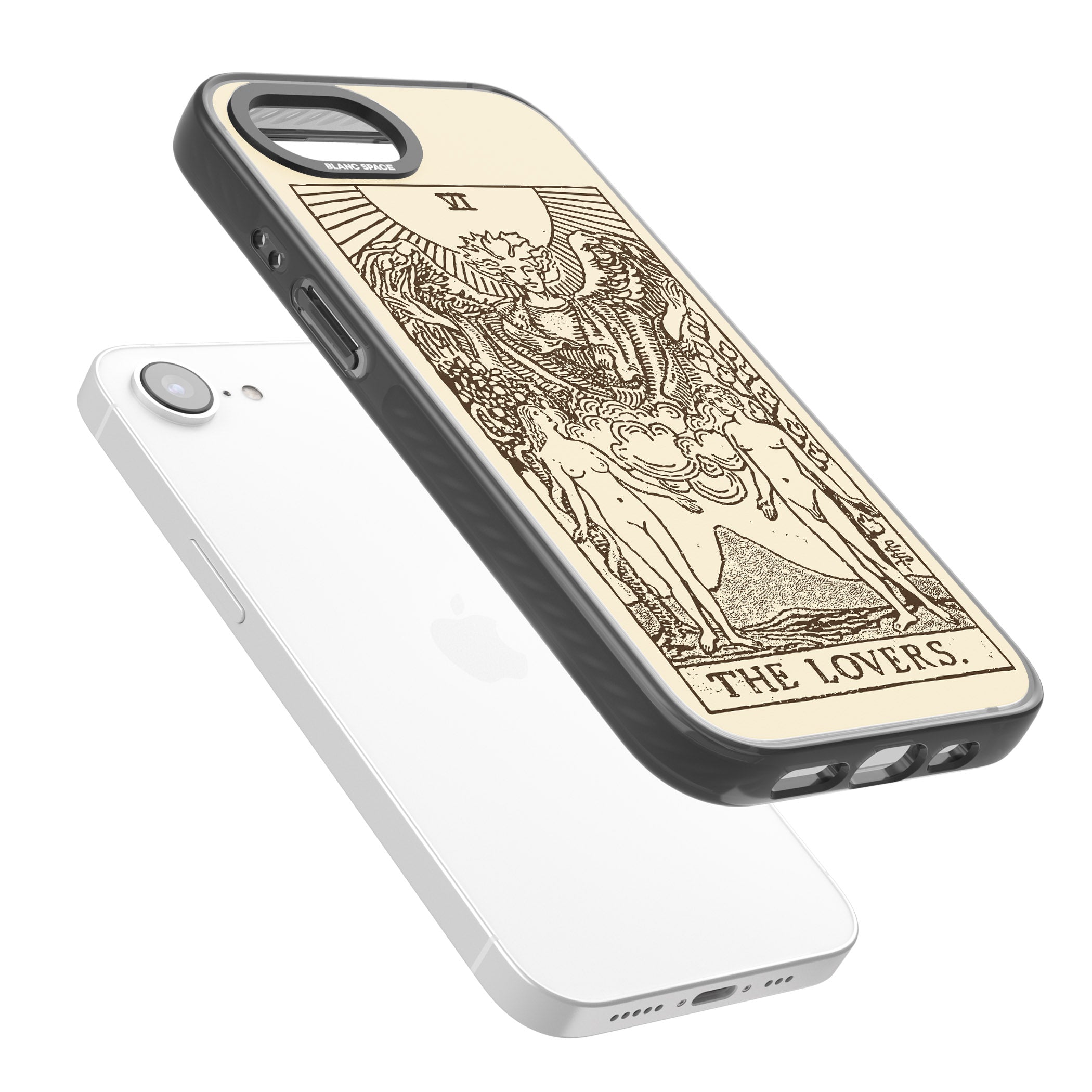 Personalised The Lovers Tarot Card (Cream)