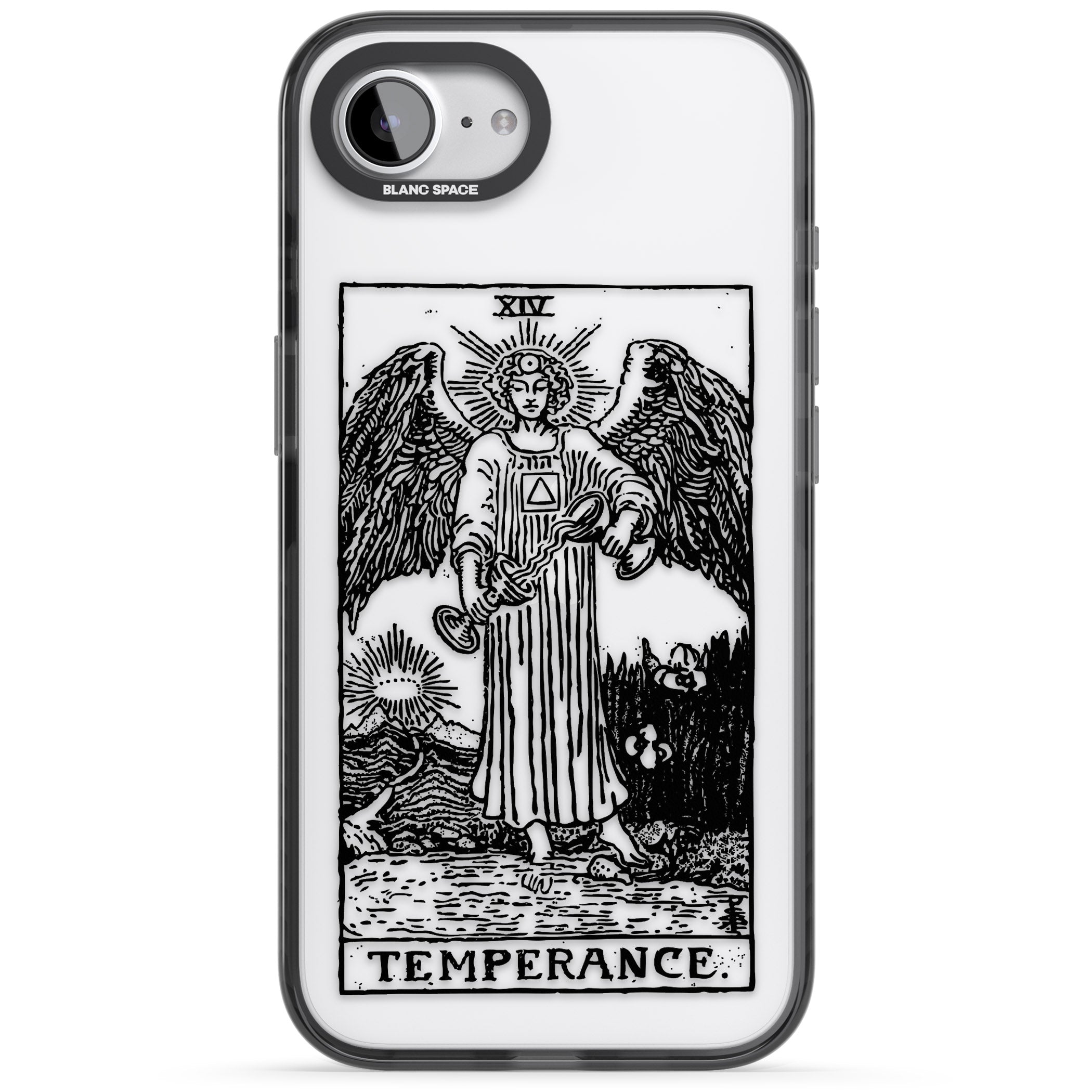 Personalised Temperance Tarot Card (Clear)