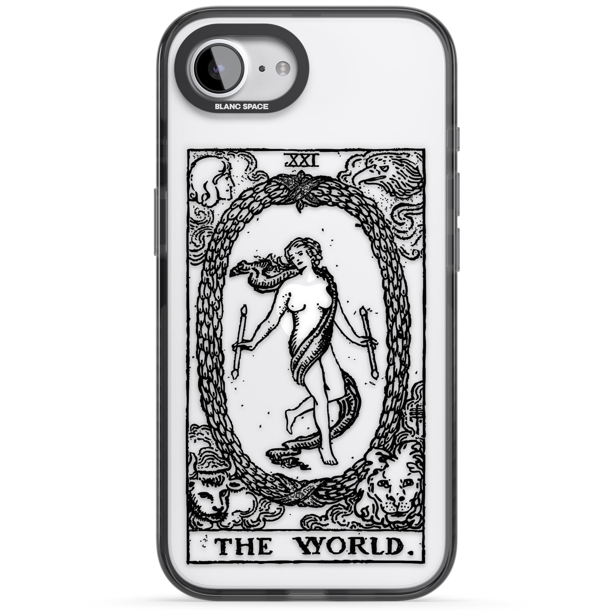 Personalised The World Tarot Card (Clear)