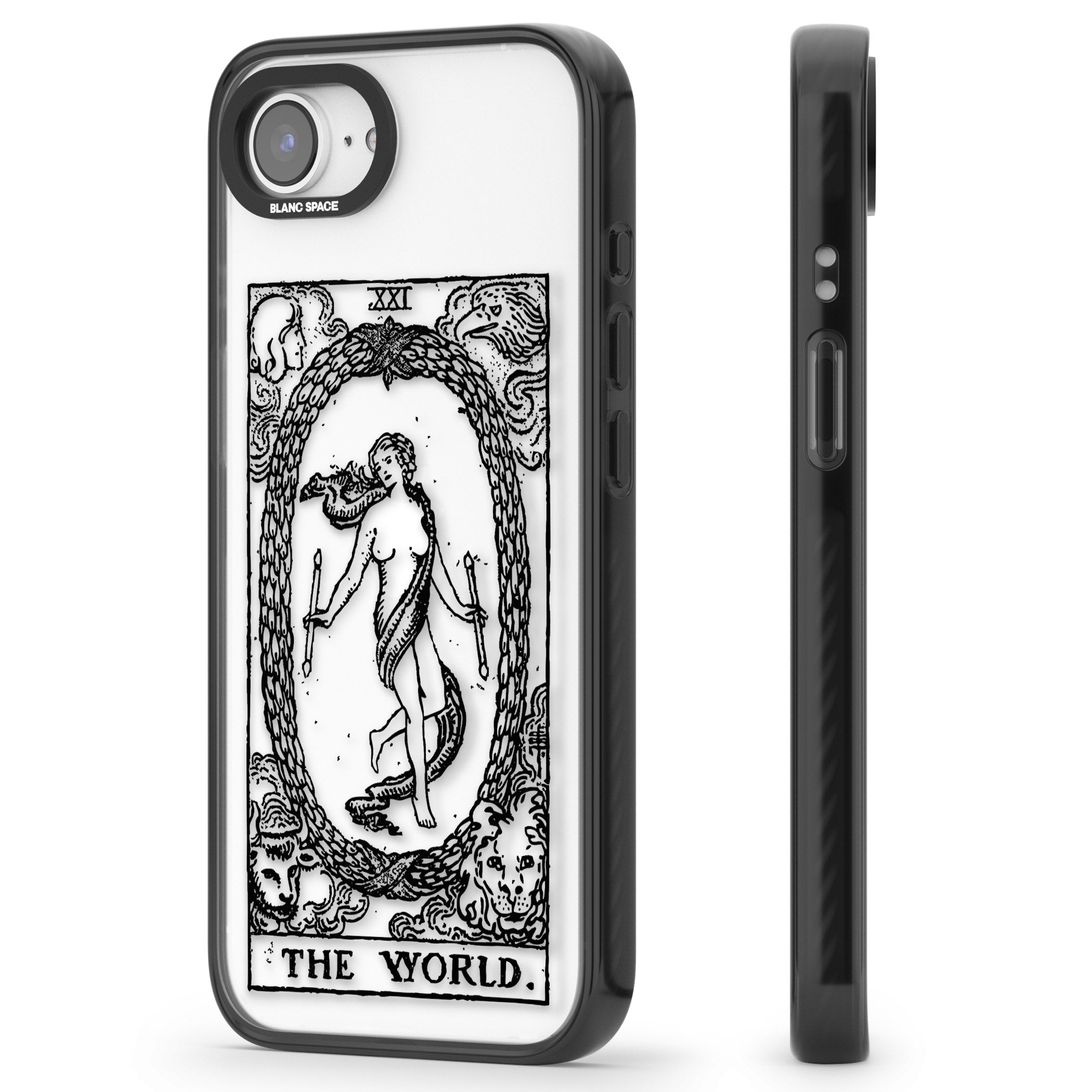 Personalised The World Tarot Card (Clear)