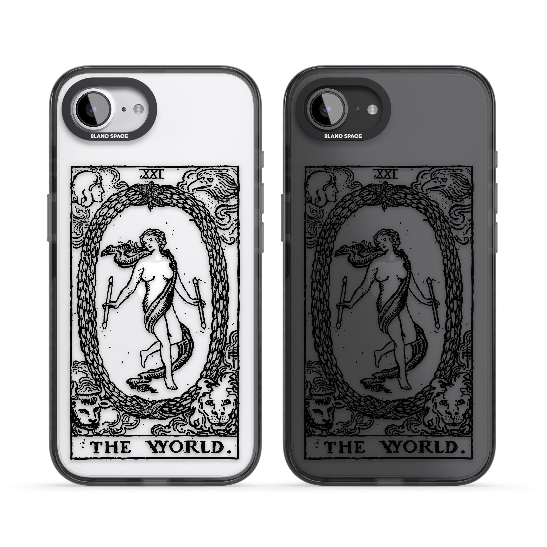 Personalised The World Tarot Card (Clear)