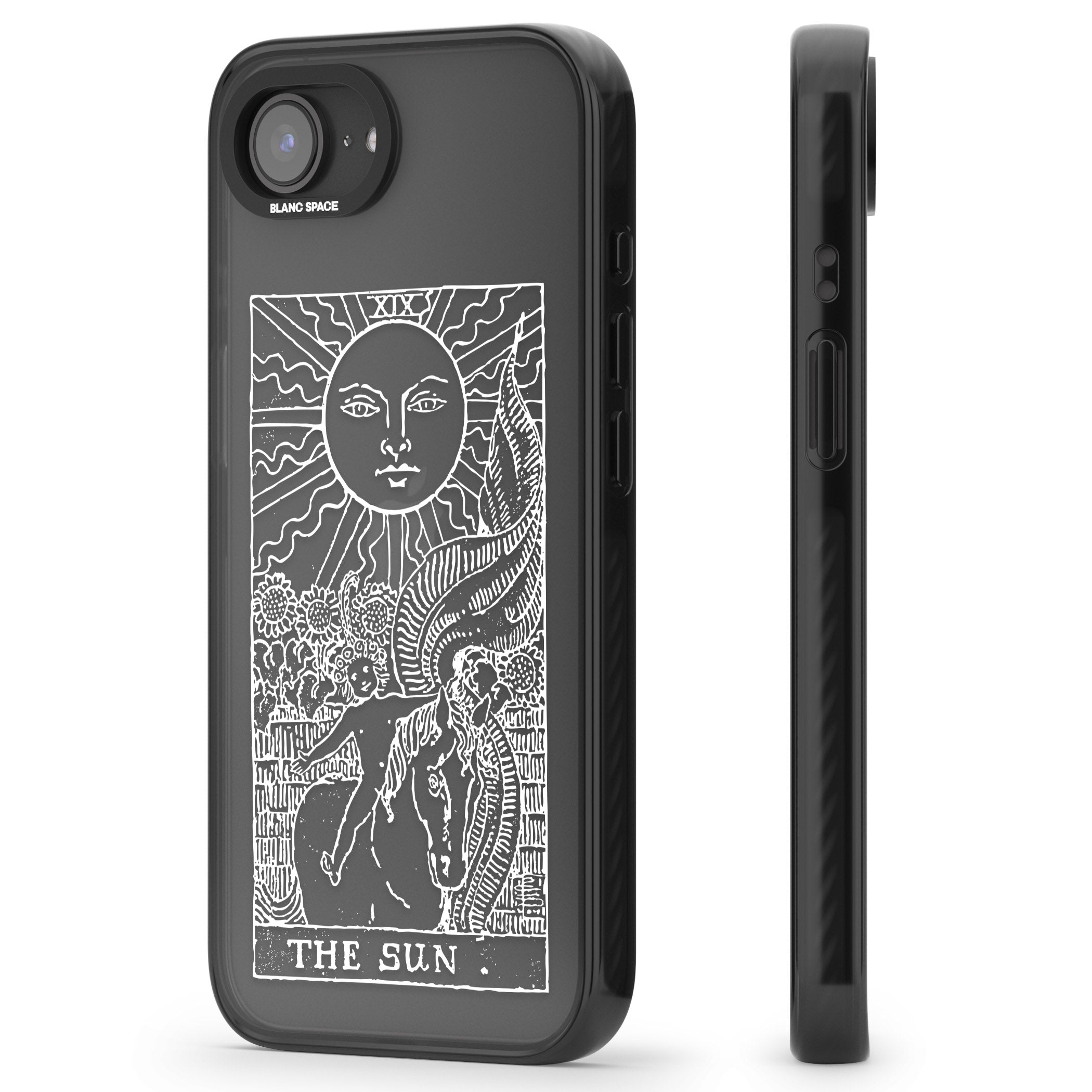 Personalised The Sun Tarot Card (White)