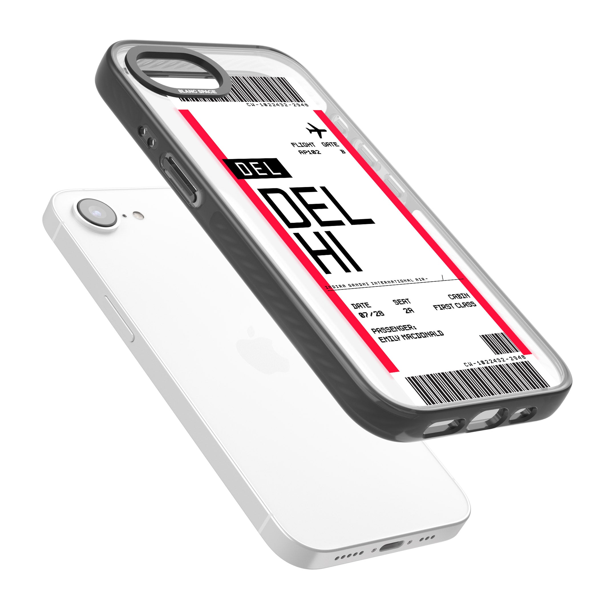 Personalised Delhi Boarding Pass