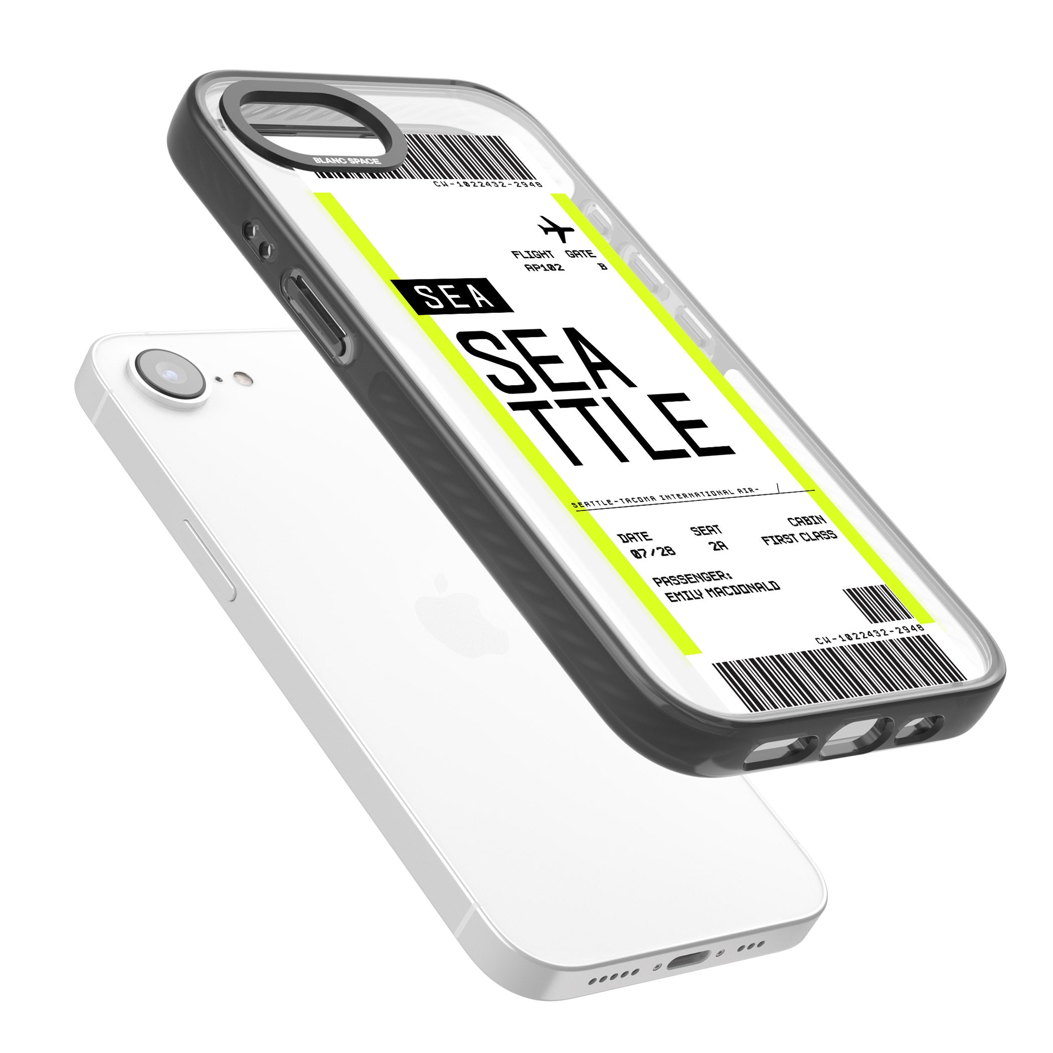 Personalised Seattle Boarding Pass