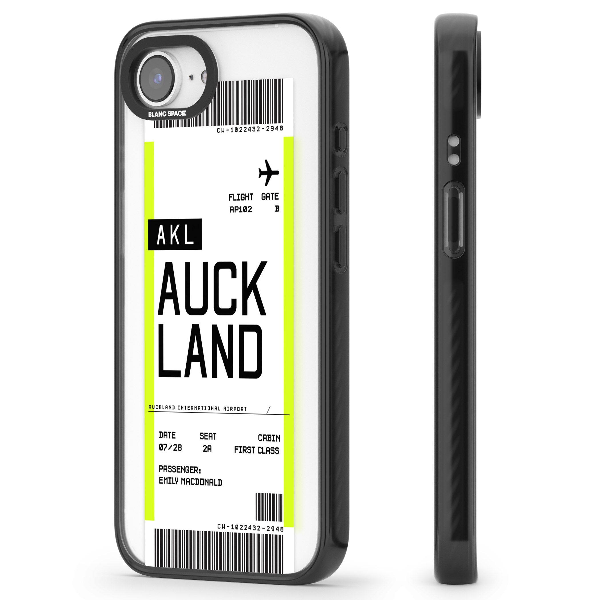 Personalised Auckland Boarding Pass
