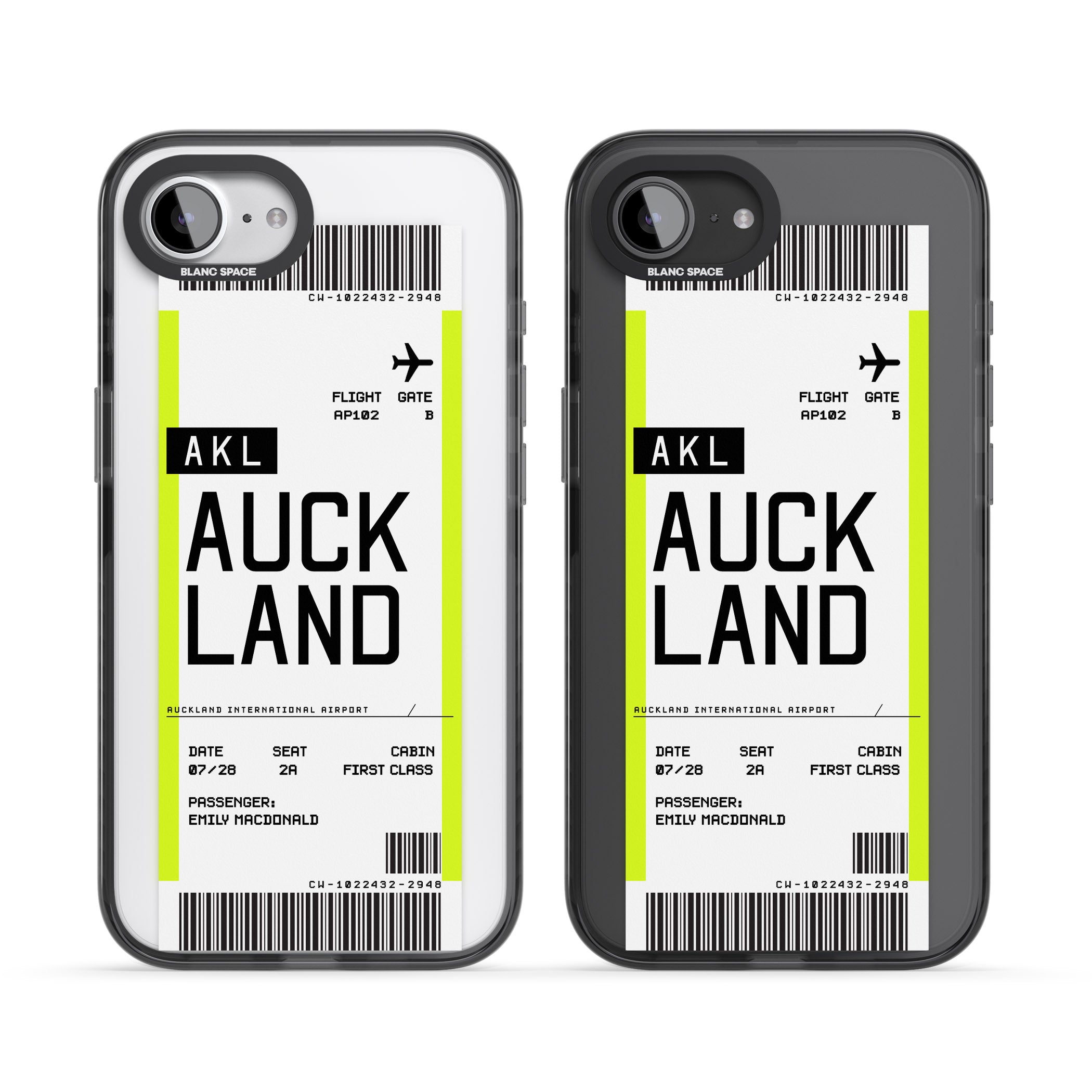 Personalised Auckland Boarding Pass