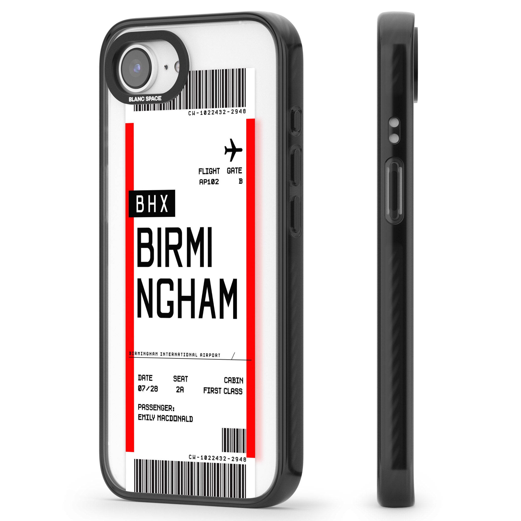 Personalised Birmingham Boarding Pass