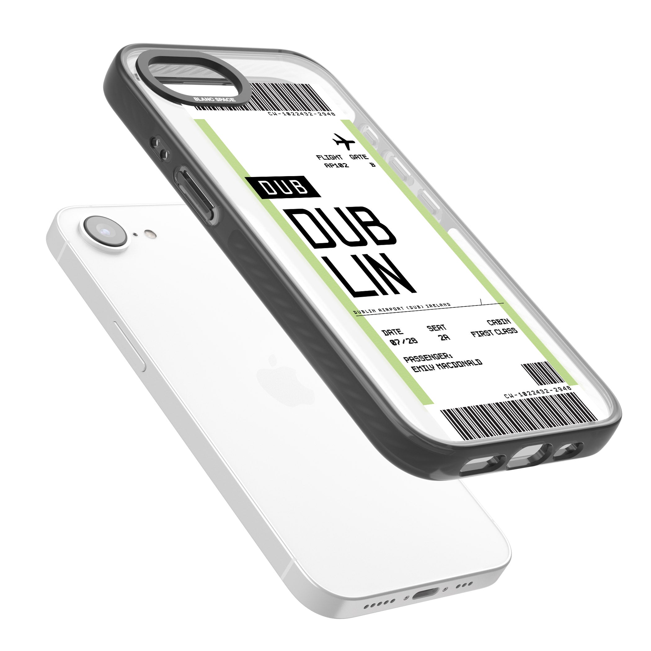 Personalised Dublin Boarding Pass