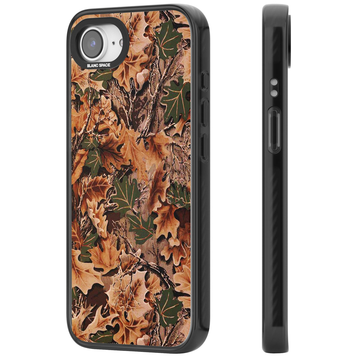 Autumn Huntsman iPhone 16e / iPhone 17e Impact Black Phone Case side