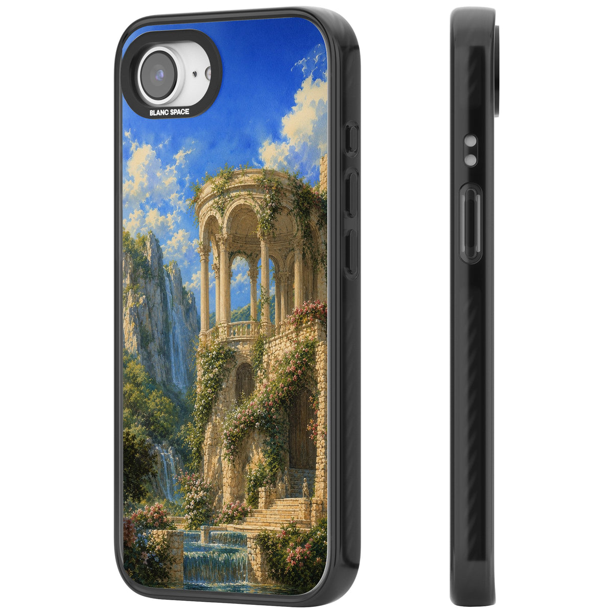 Palace Pavilion iPhone 16e / iPhone 17e Impact Black Phone Case side