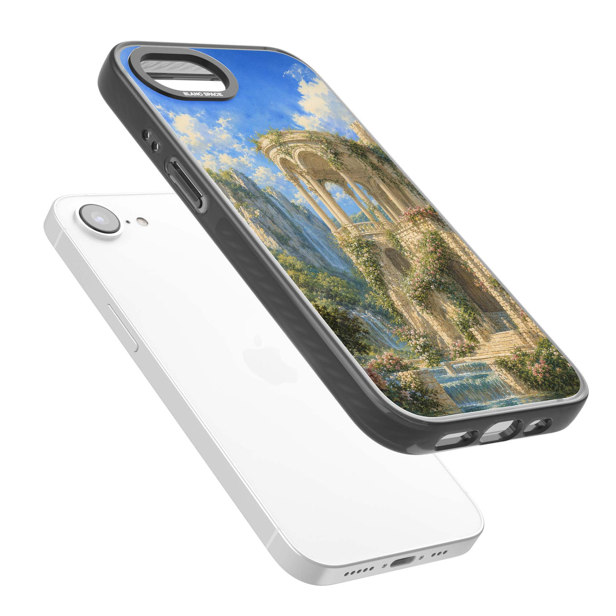 Palace Pavilion fairycore iPhone case | Black Impact case for iPhone 16e, iPhone 17e