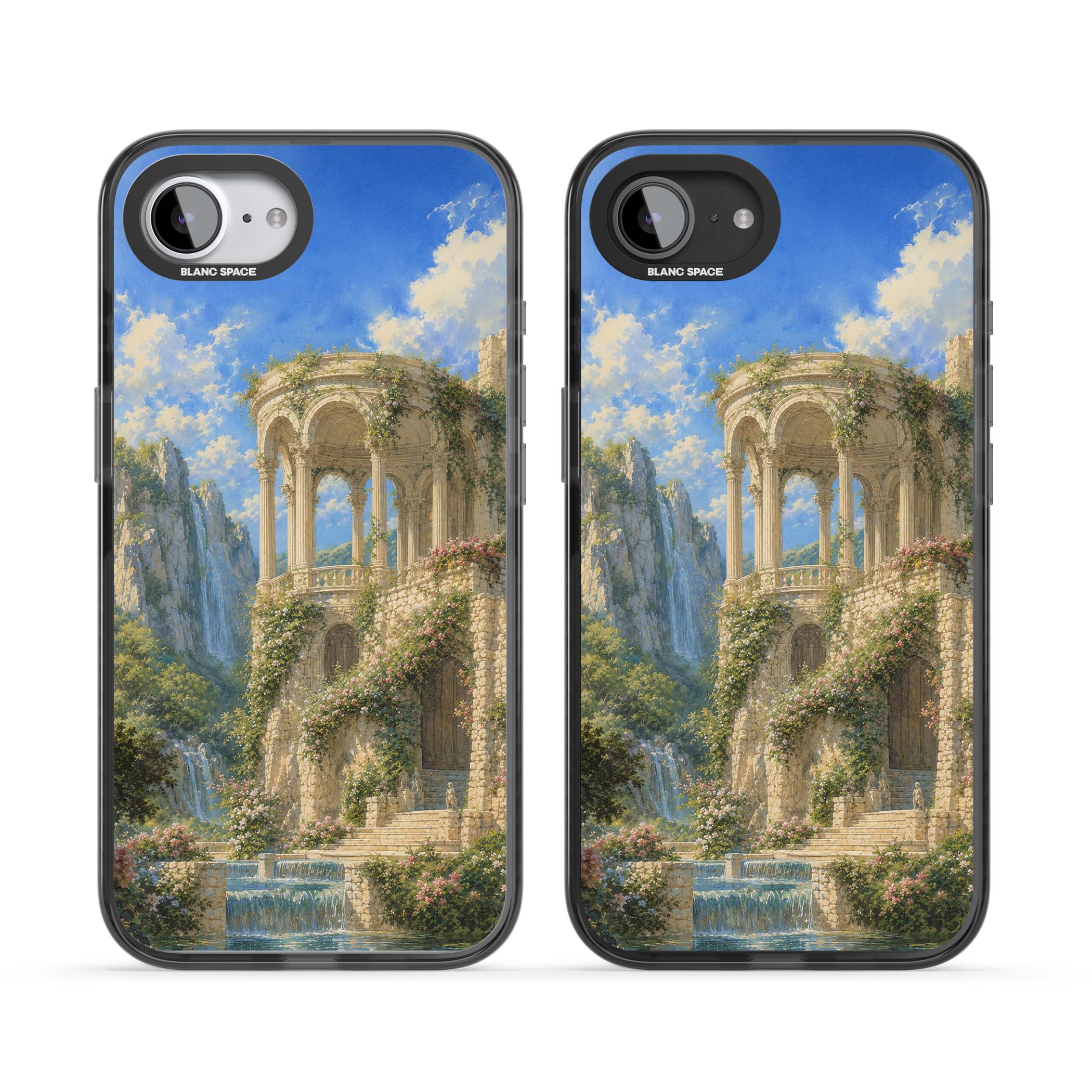 Palace Pavilion fairycore iPhone case | Black Impact case for iPhone 16e, iPhone 17e