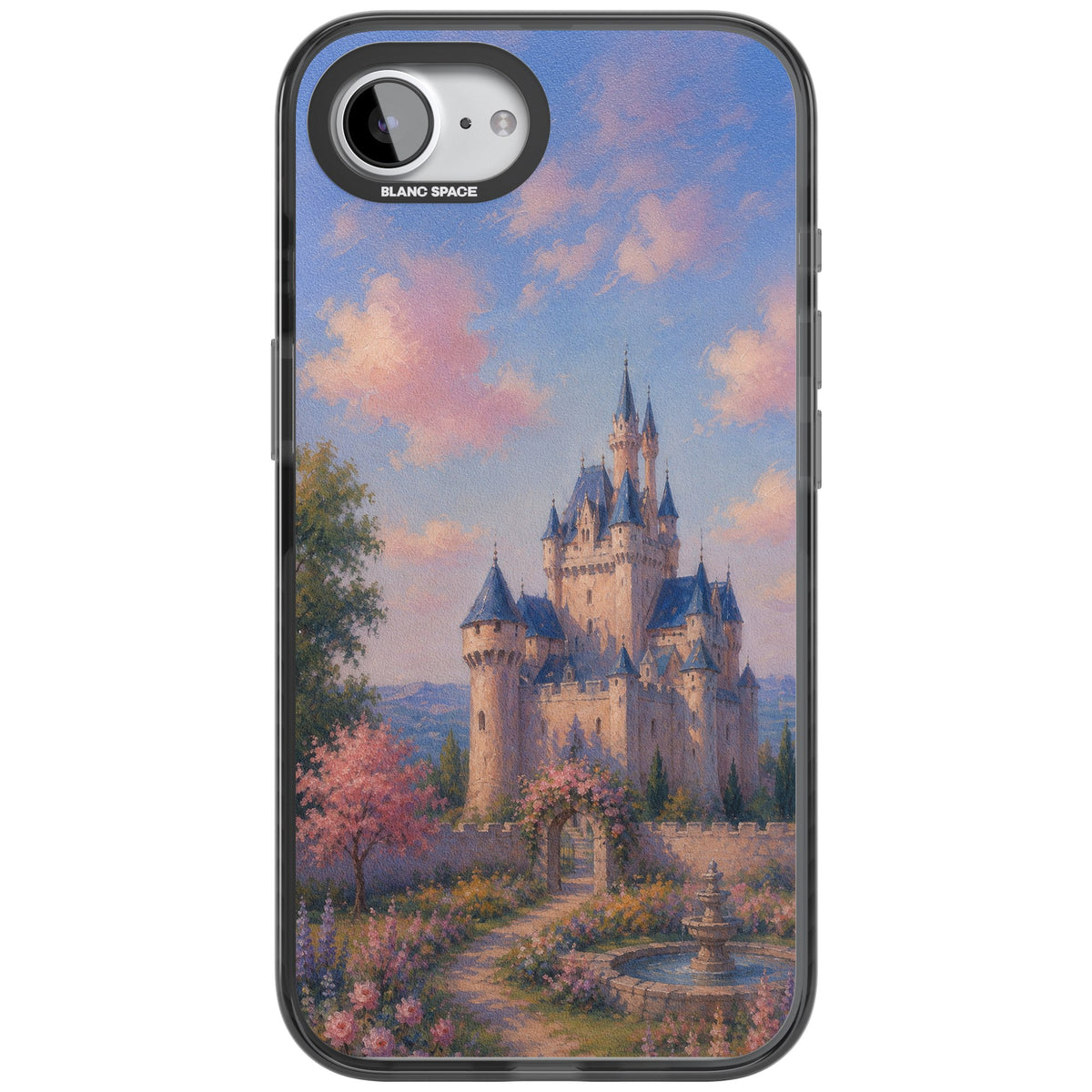 Enchanted Kingdom iPhone 16e / iPhone 17e Impact Black Phone Case front