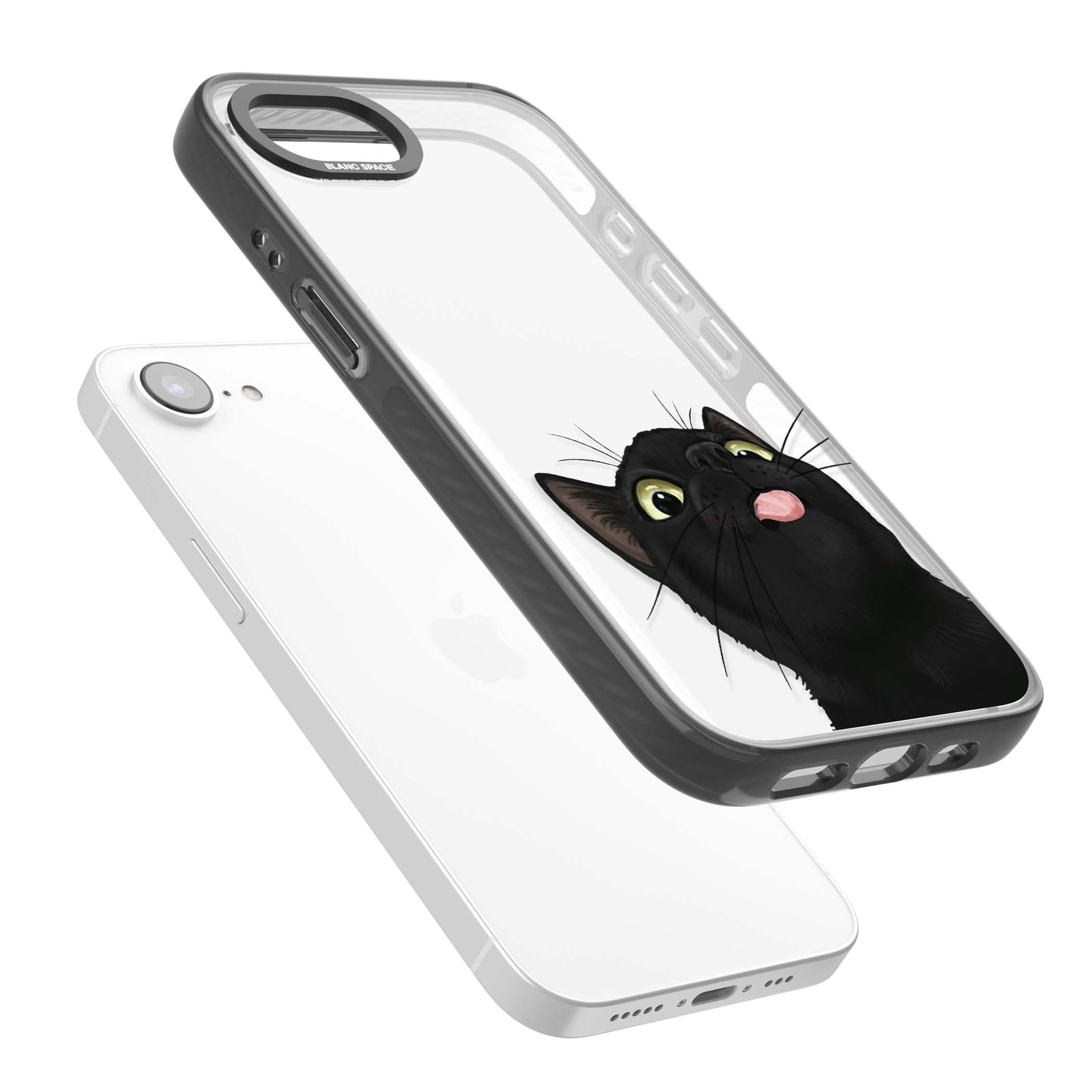 Black Cat Energy for her iPhone case | Black Impact case for iPhone 16e, iPhone 17e