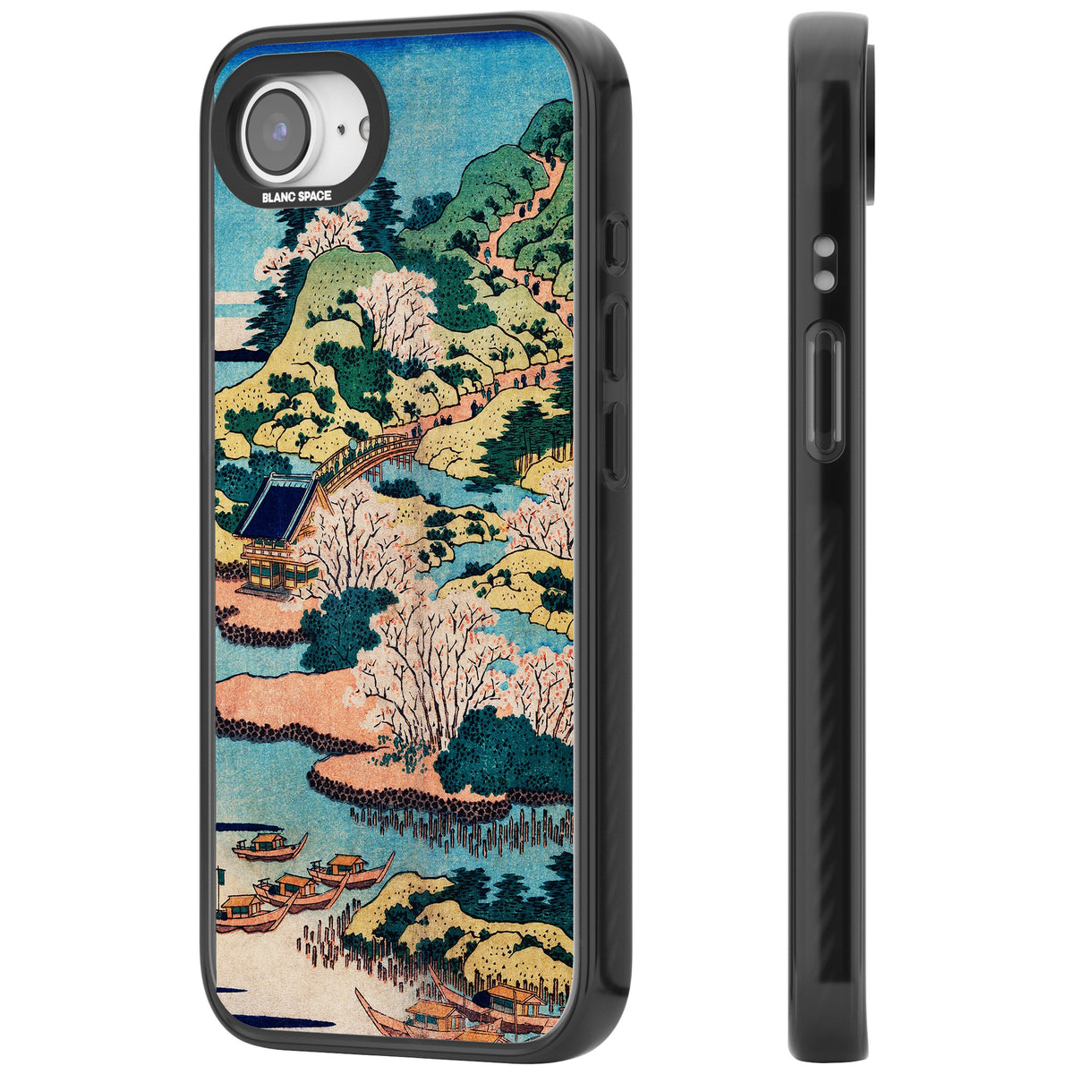 Coastal Community iPhone 16e / iPhone 17e Impact Black Phone Case side