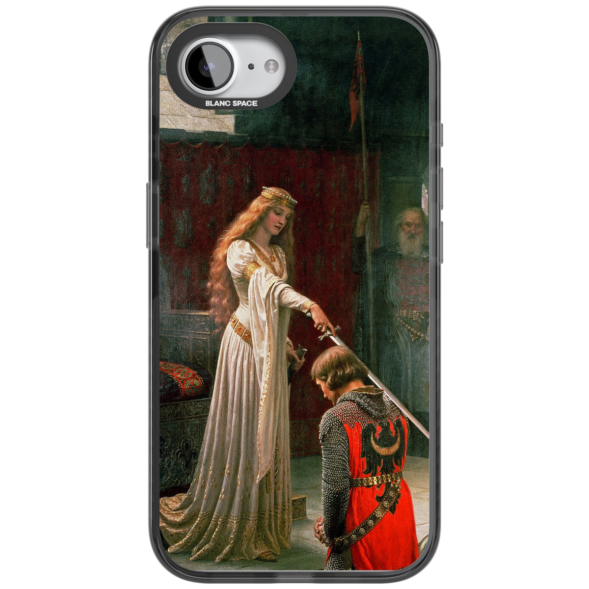 The Accolade iPhone 16e / iPhone 17e Impact Black Phone Case front