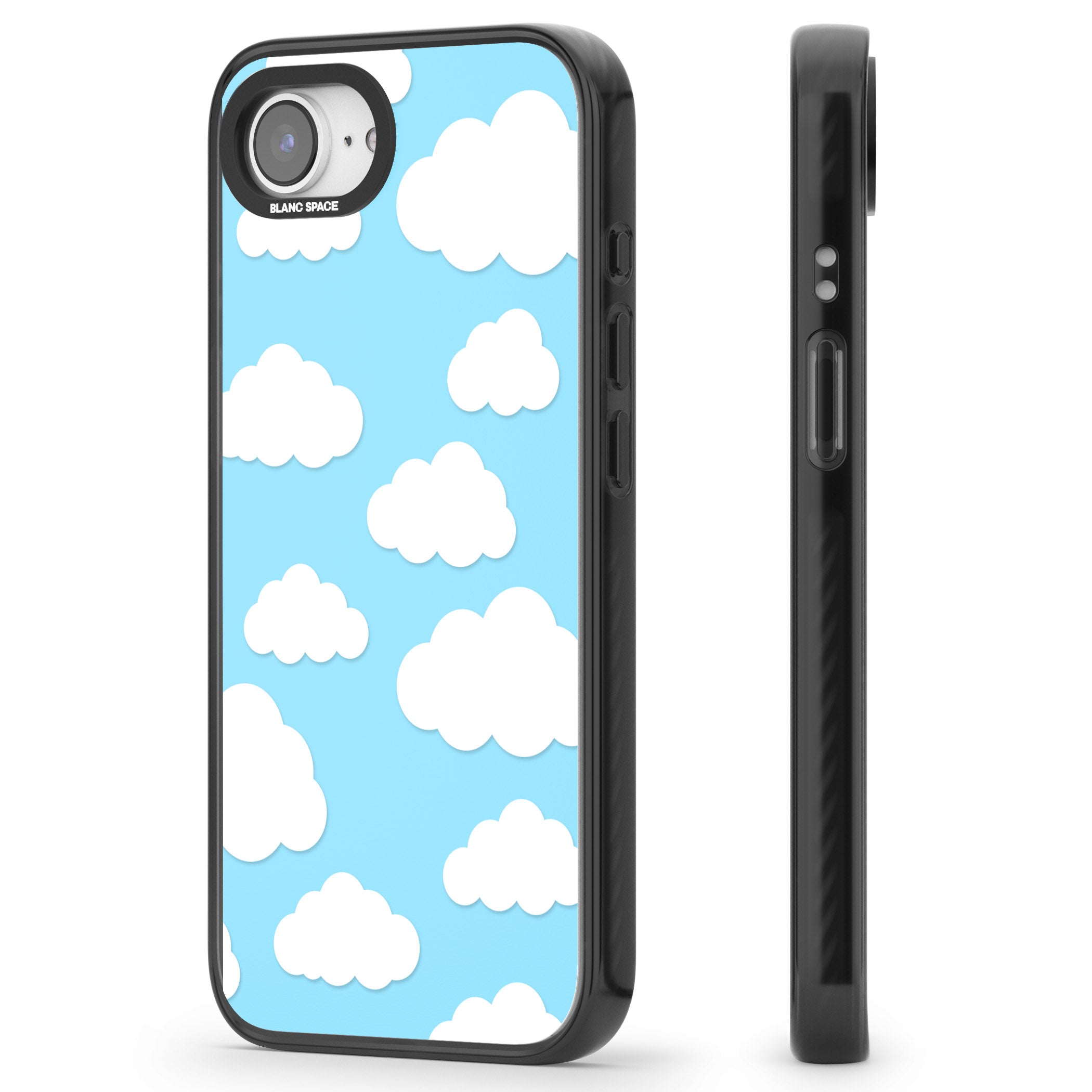 Blue Sky & Clouds Pattern