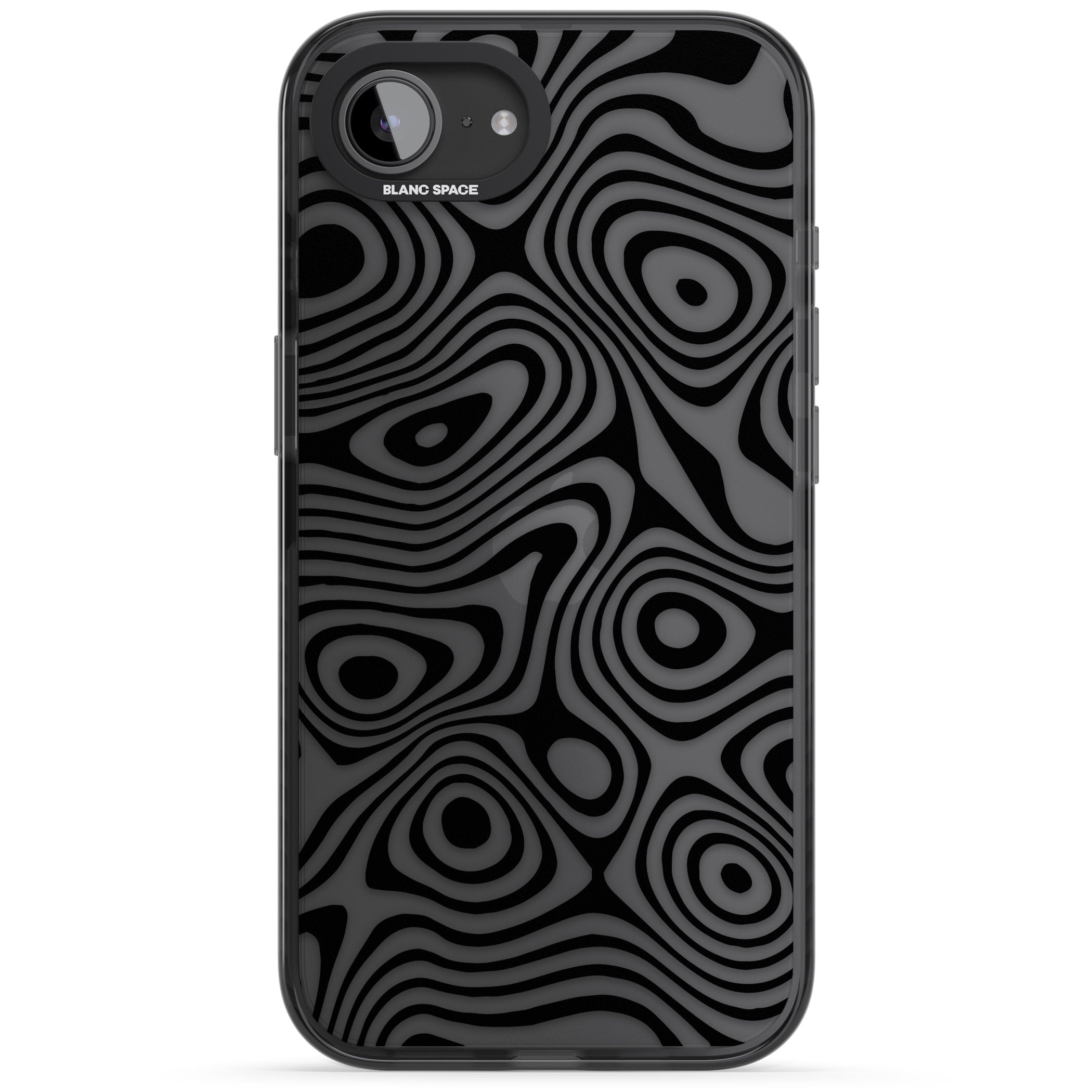 Dark Topographic Map