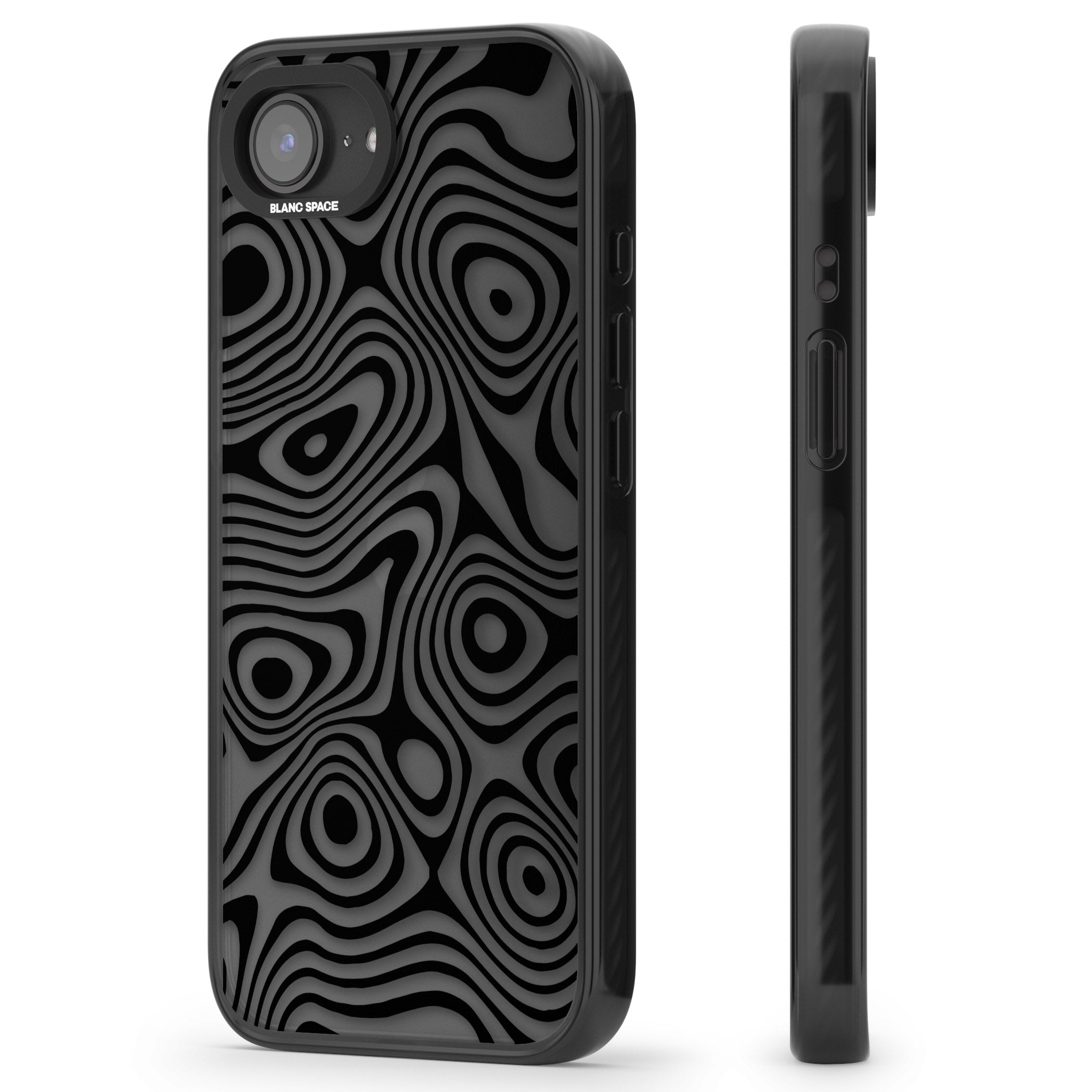 Dark Topographic Map